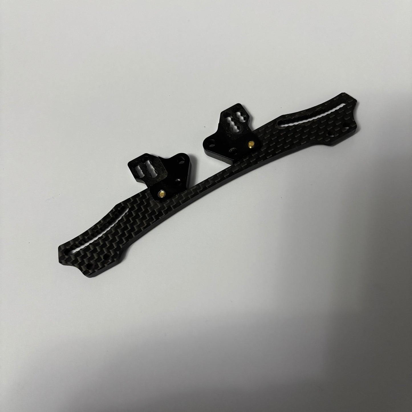Yeah Racing Suspension Mount Rear Carbon Alloy Black