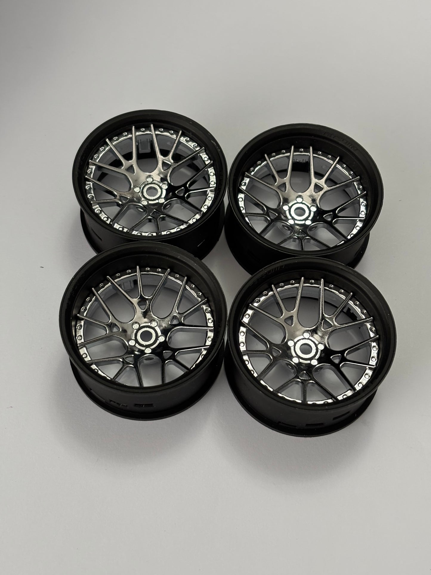 Tetsujin Adjustable Wheels Chrome Black