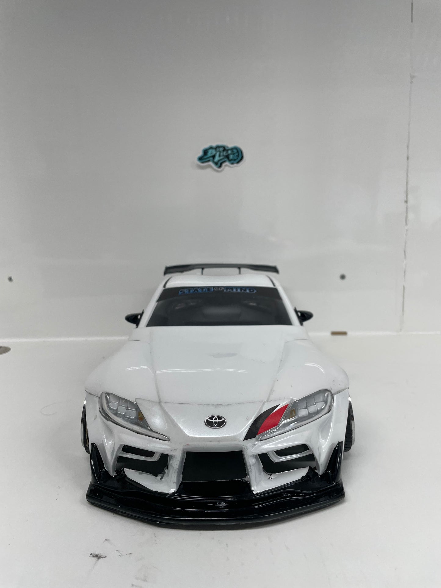 Toyota A90 GR Supra RC Drift Bodyshell White