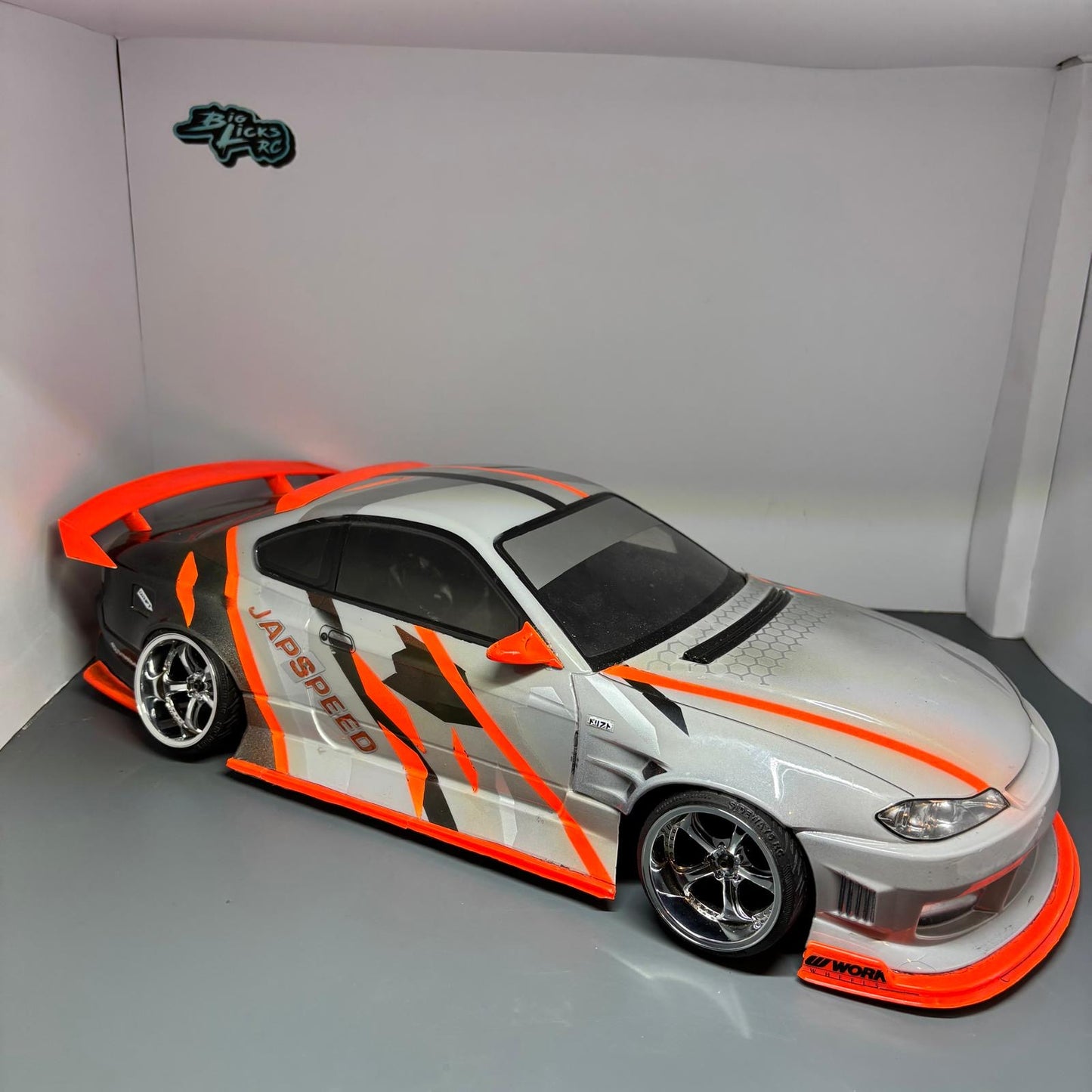 Addiction Nissan S15 Sylvia Bodyshell Origin Labo 326Power Wing Japspeed