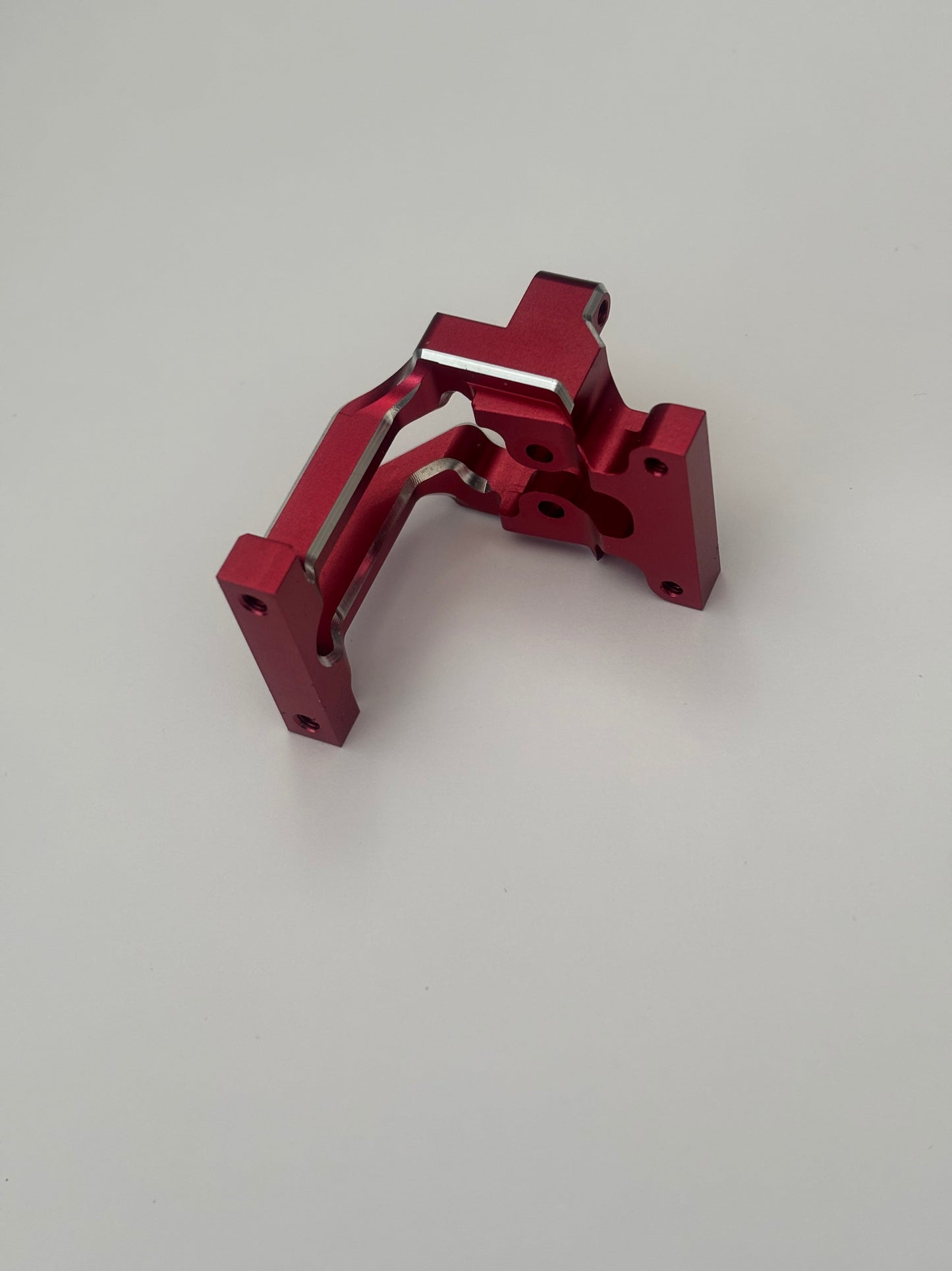 Yokomo MC1 RDX YD2 Slide Rack Bulkhead Red Alloy