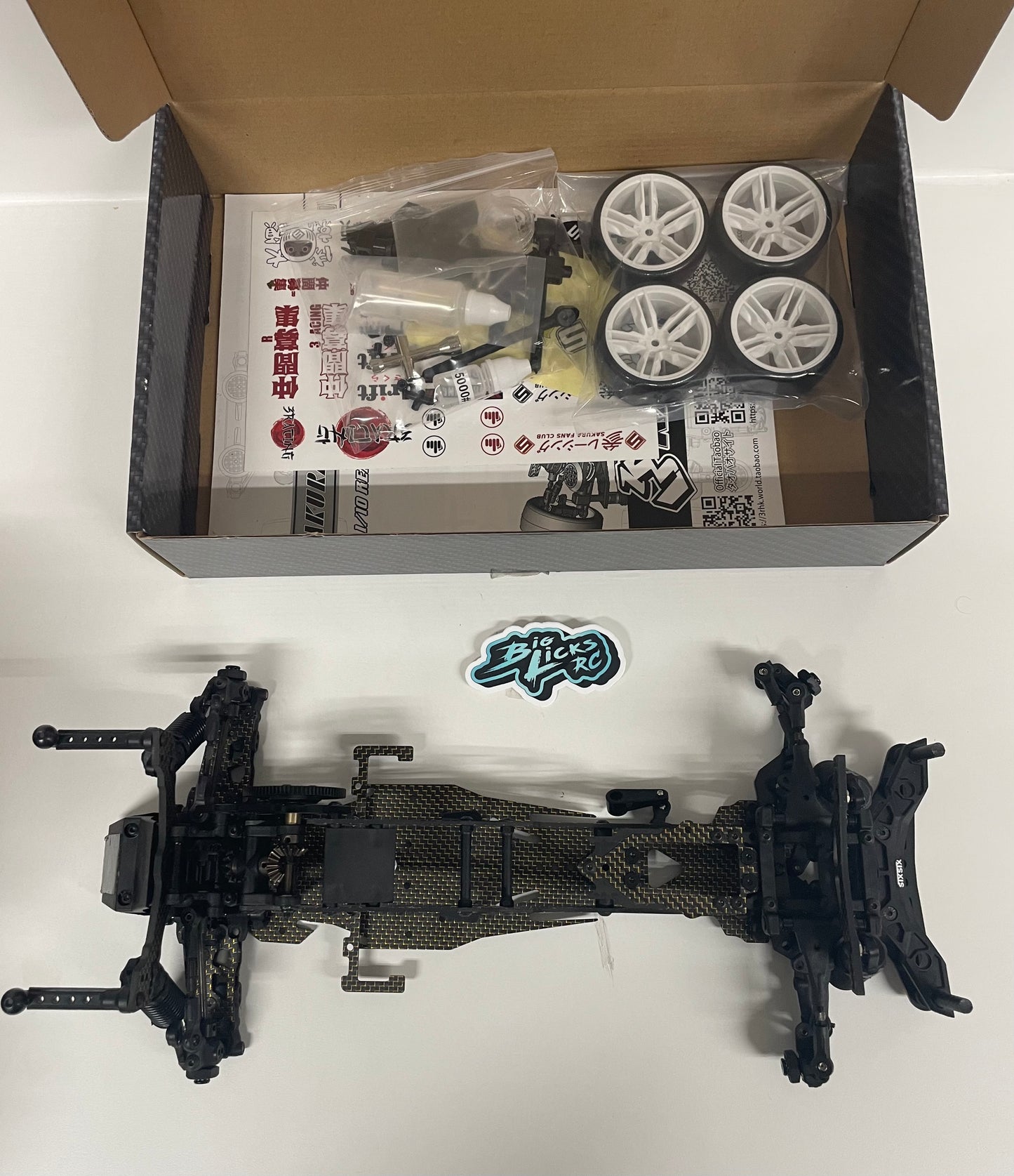 3Racing Sakura D5 MR GA Gold Carbon Edition Boxed