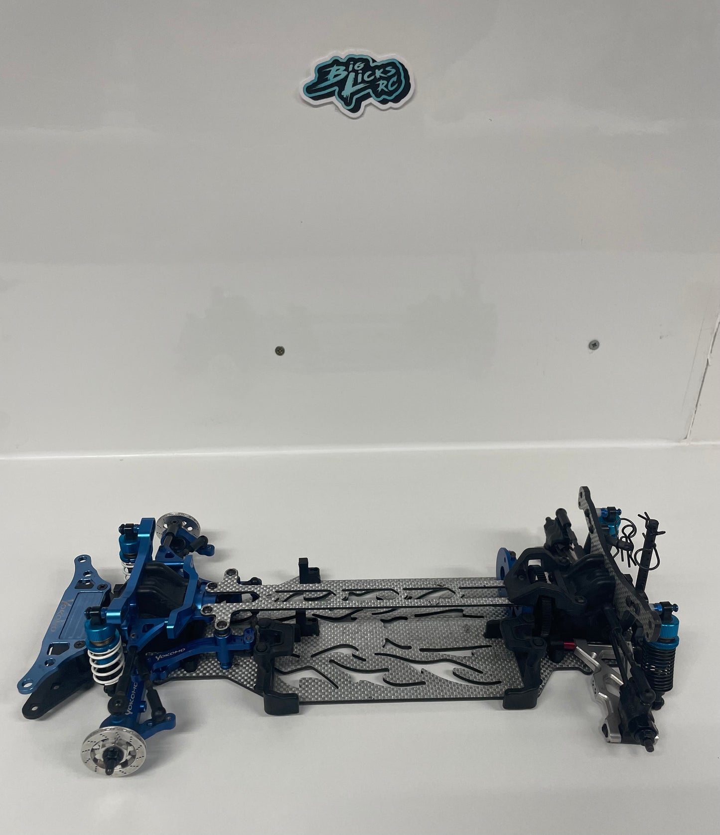 Yokomo DPR SSG Carbon Alloy Blue Drift Chassis RWD