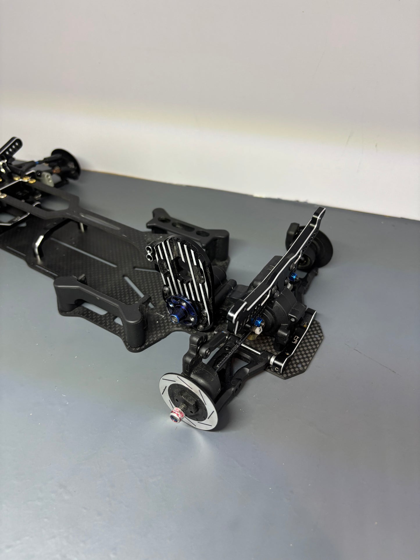 Yokomo YD2 SX3 Black Alloy Drift Chassis RWD Carbon