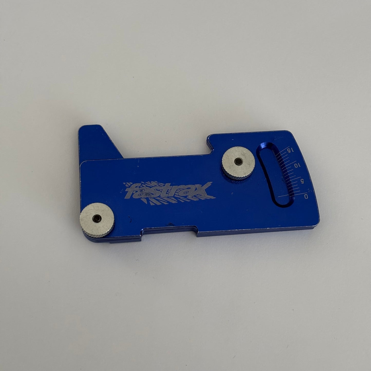 Fastrax Wheel Camber Gauge Blue Alloy 0-15