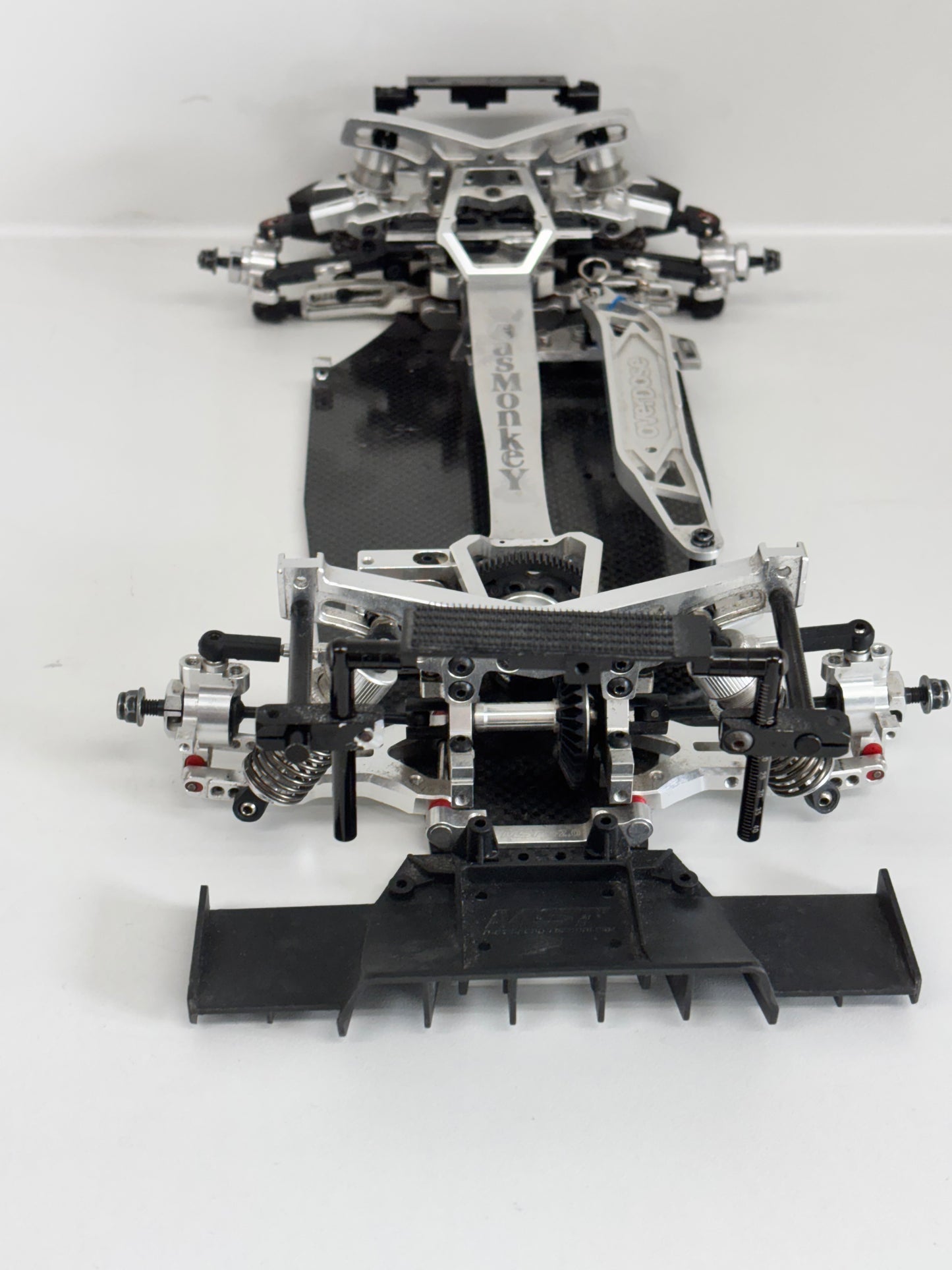 MST XXX D VIP CS Chassis Overdose Full Option Alloy Silver Chassis