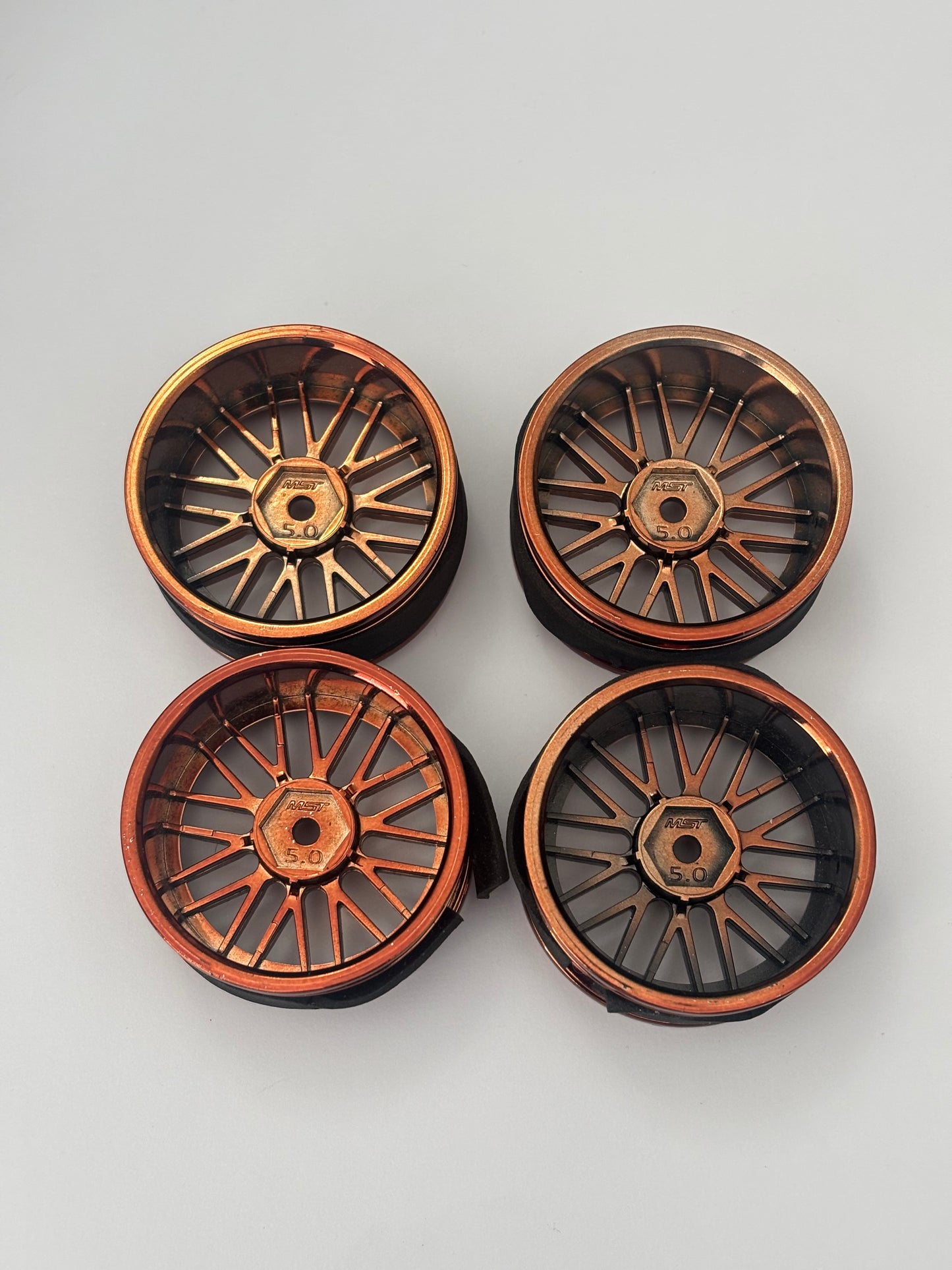 MST Wheels Offset 5mm Copper BBS Style
