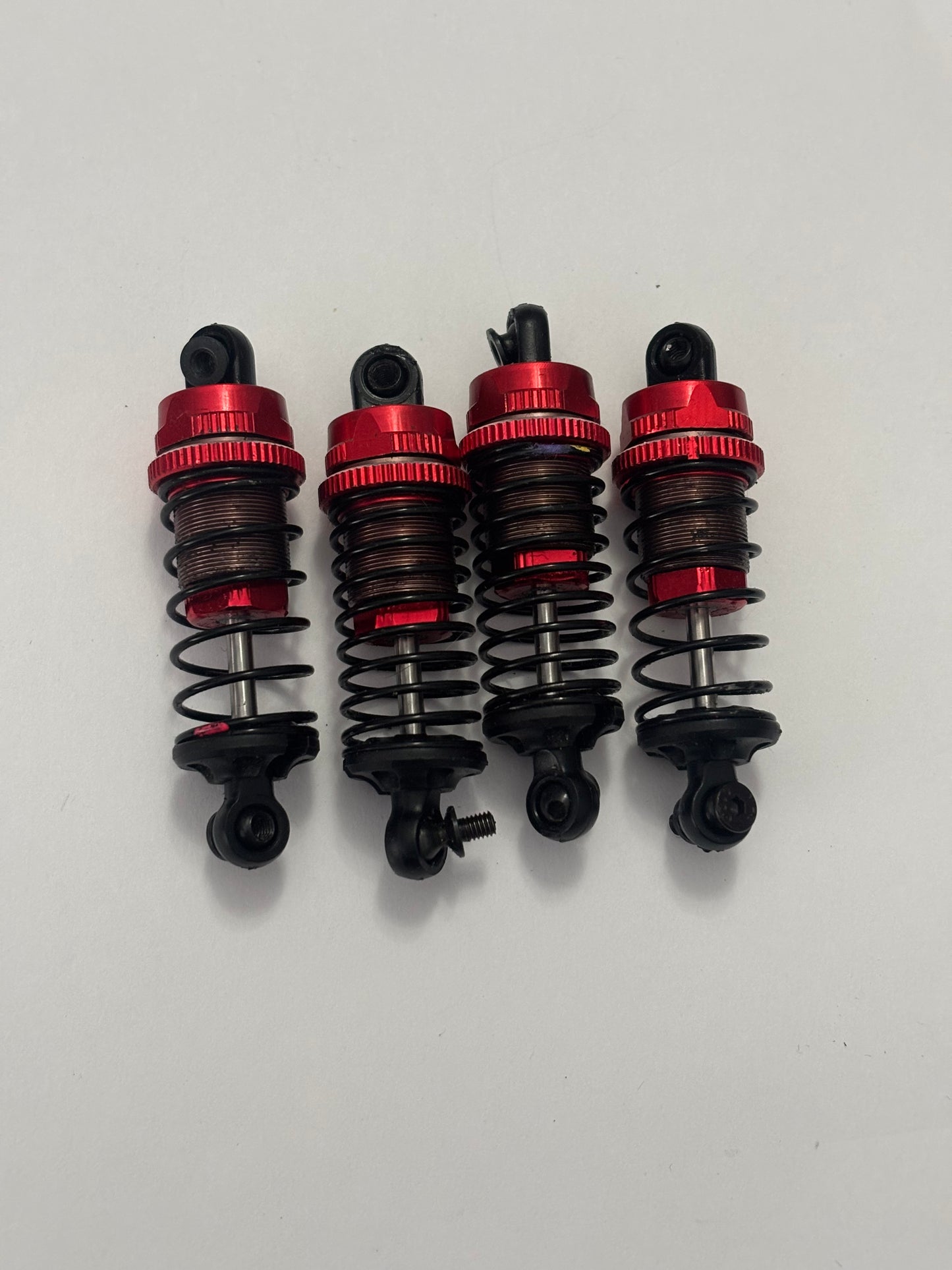 Yeah Racing Big Bore Shocks Red Alloy