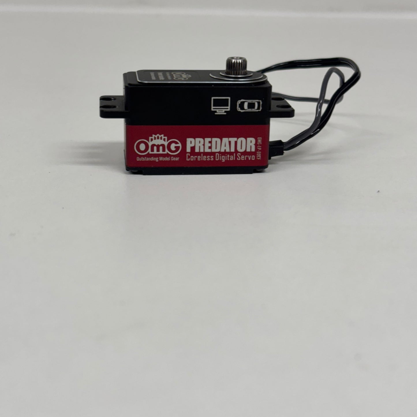 OMG Predator Coreless Digital Servo Red Alloy