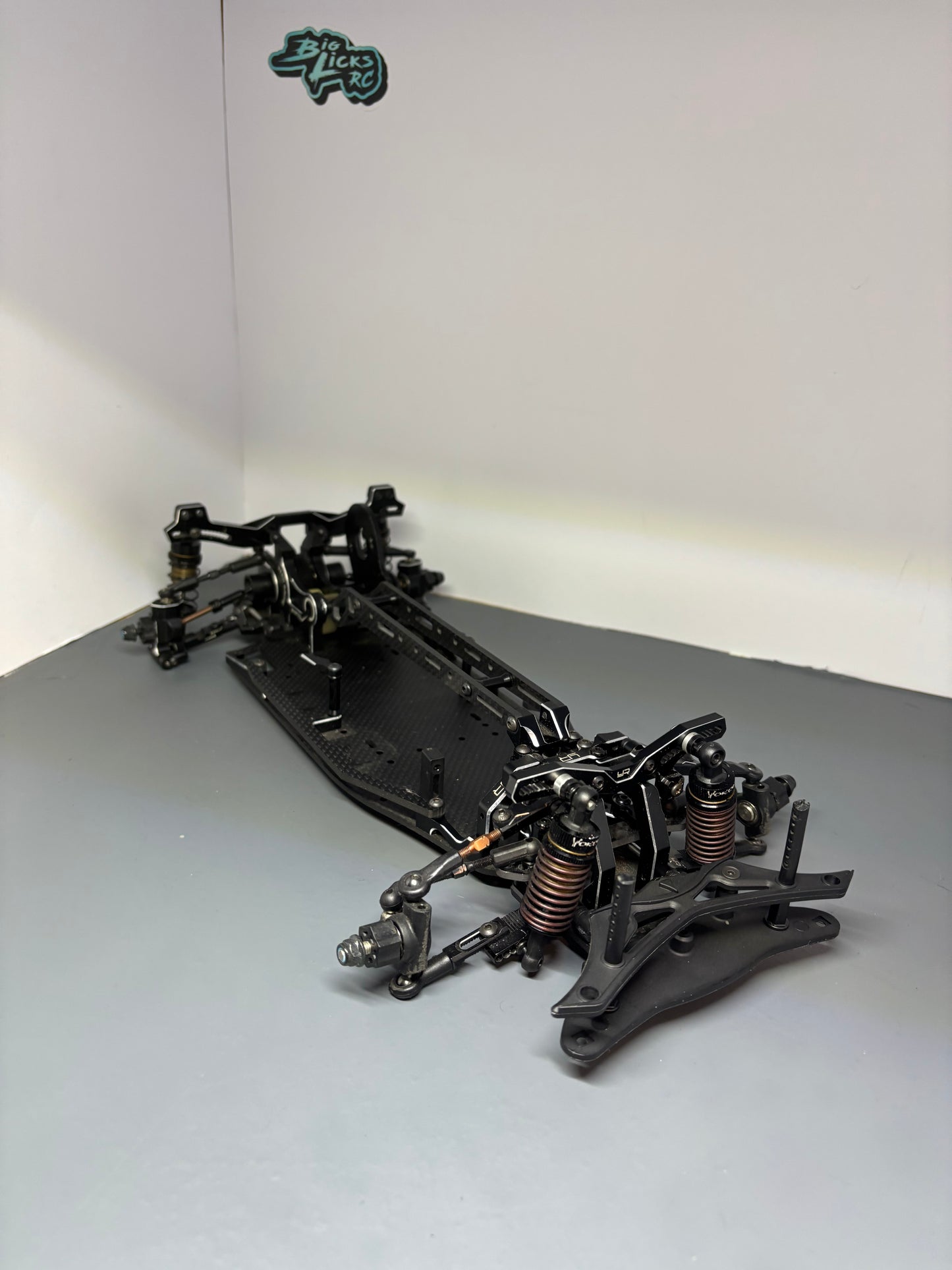 Yeah Racing Yokomo YD2S Alloy Carbon Upgraded Fully Hopped Up Drift Chassis RWD