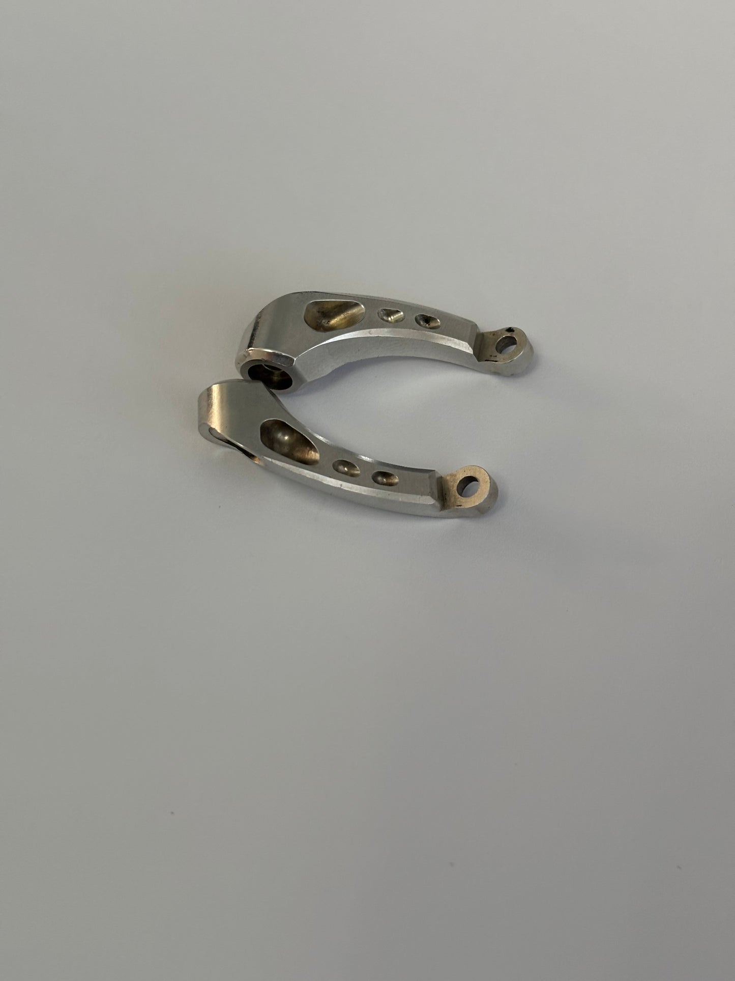 Overdose Galm Rear Chassis Braces Polished OD2433