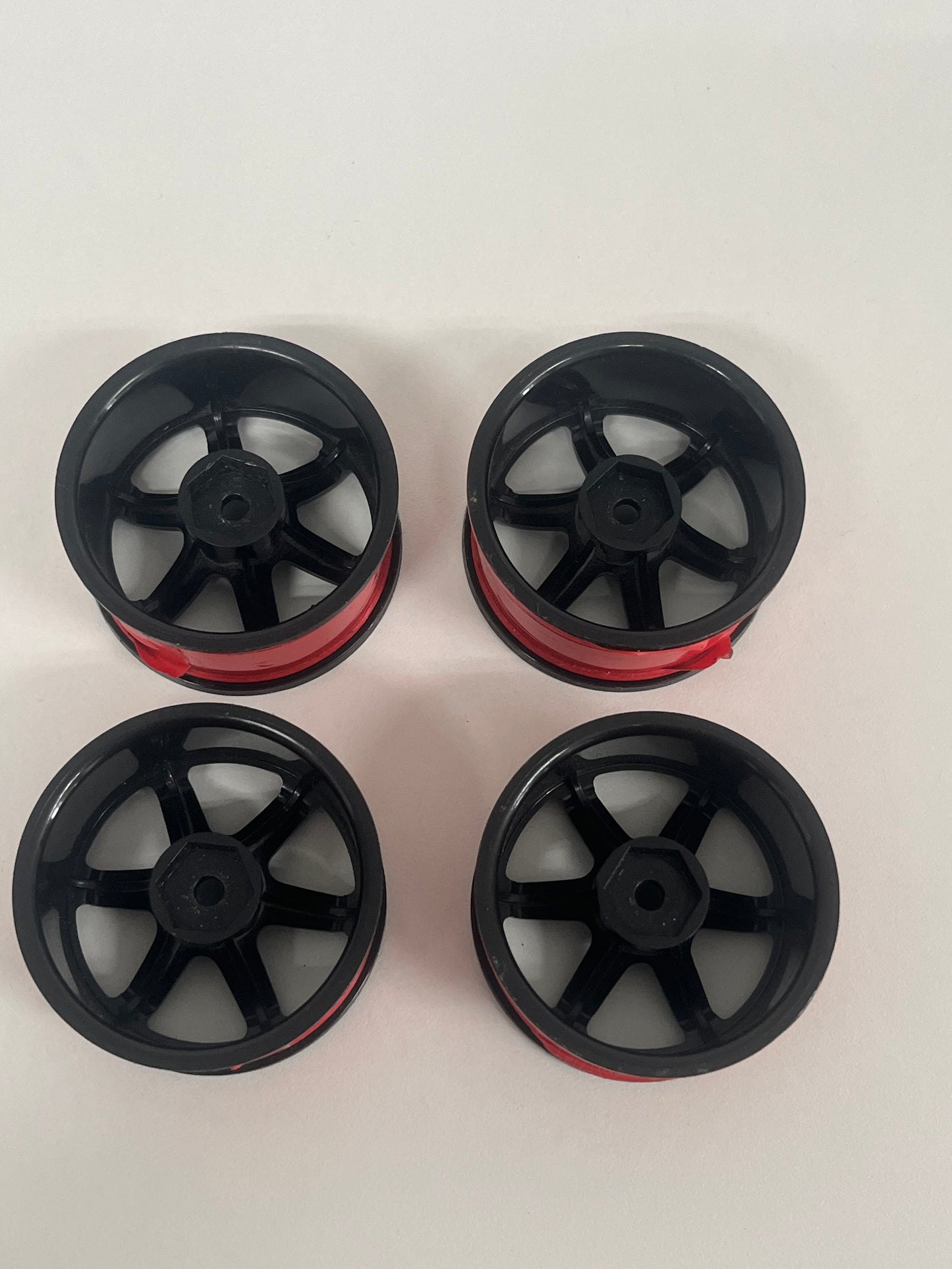 Black Wheels Offset 6 - 6 Spoke