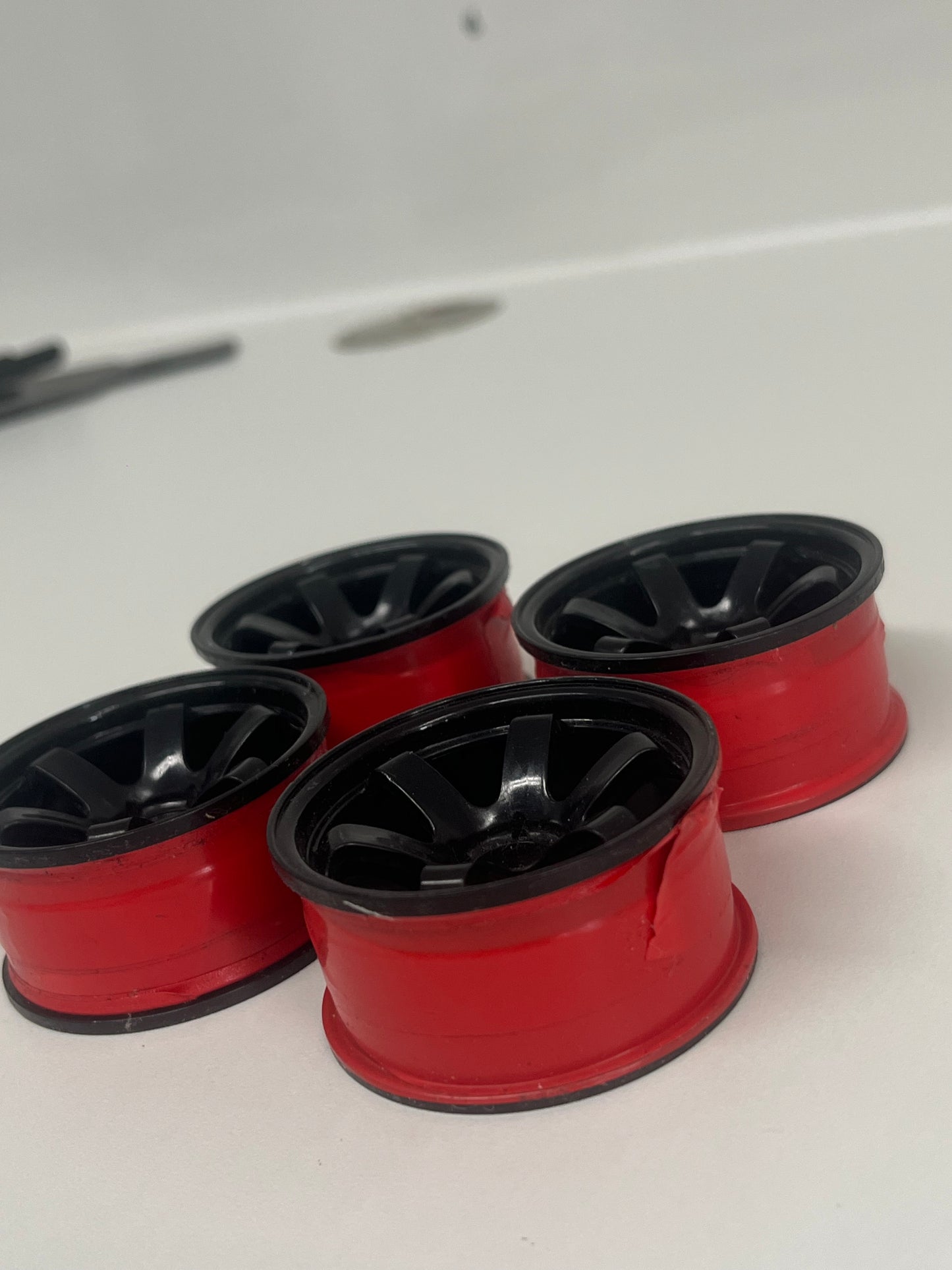 Black Wheels Offset 6 - 6 Spoke