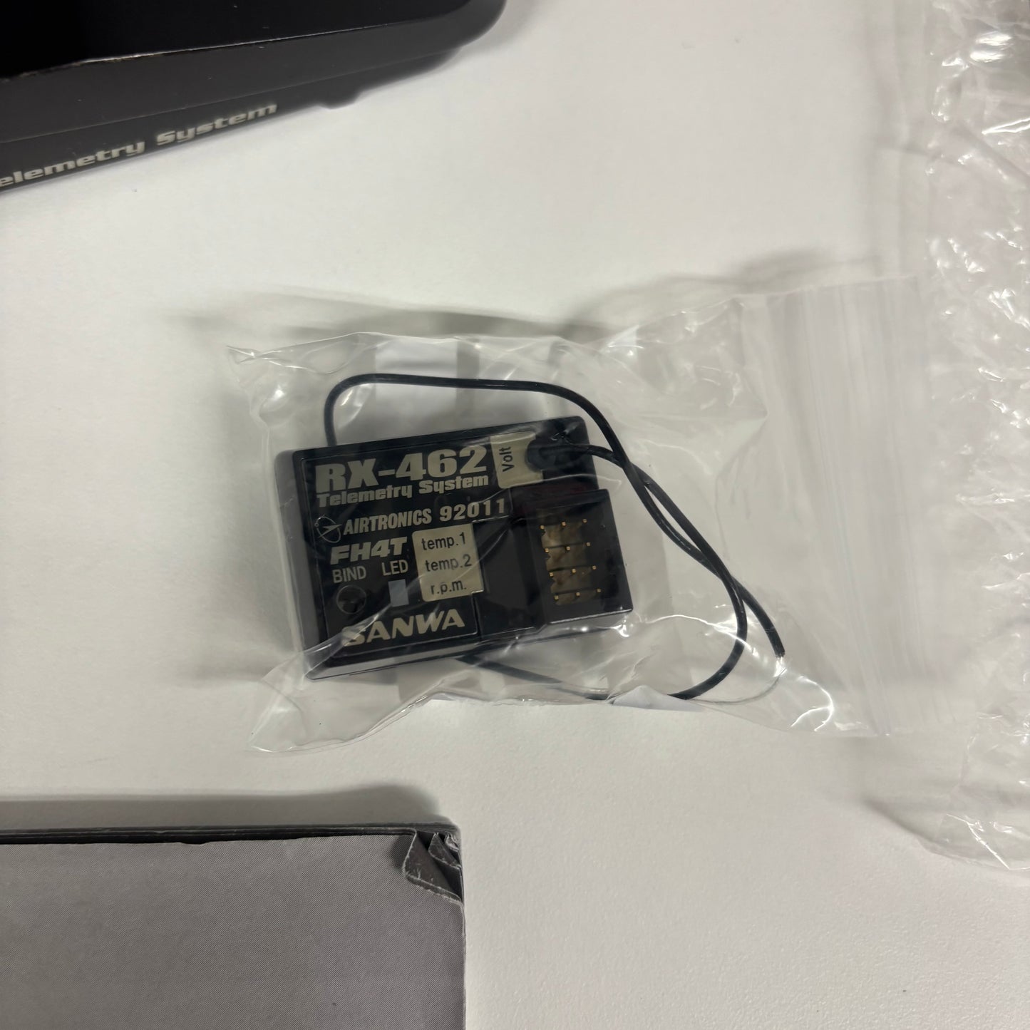 Sanwa MT4 Controller And RX 462 Receiver Telemetry Boxed