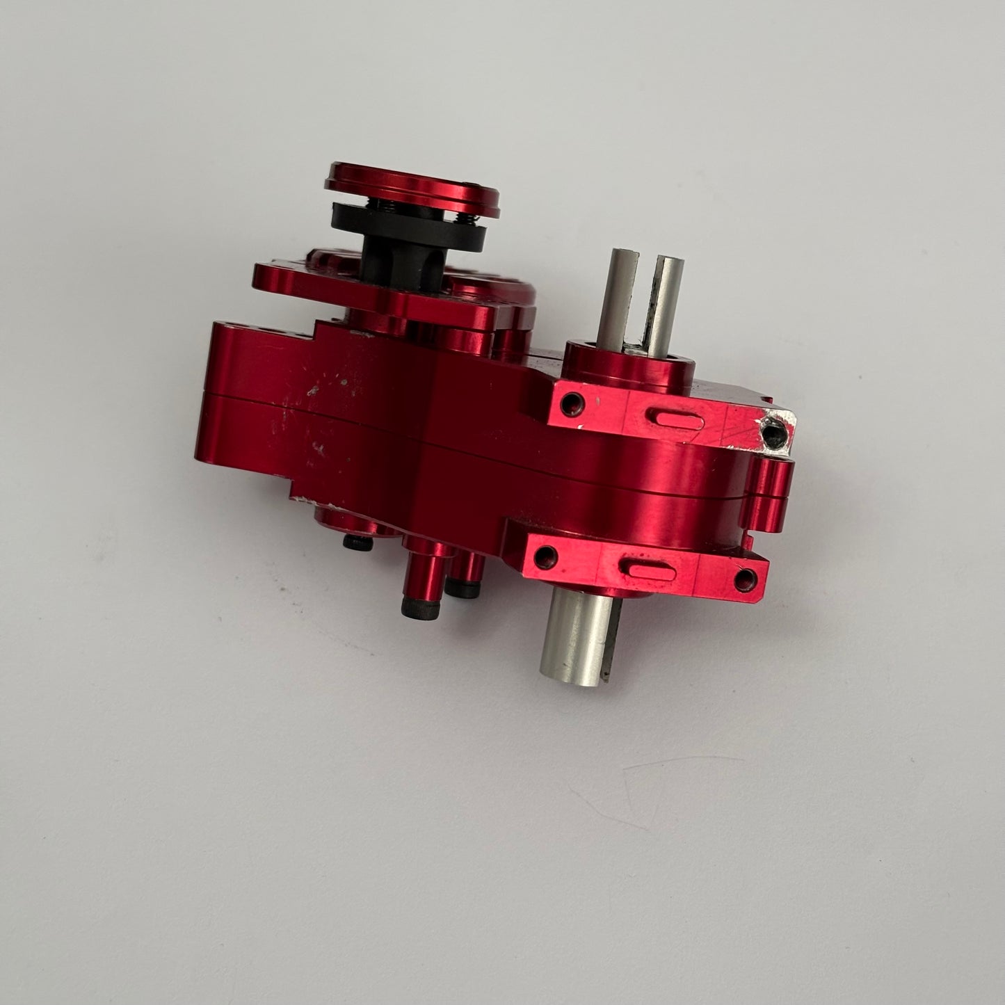 MST RMX 2.0 Red Alloy Gearbox Complete Motor Mount Diff