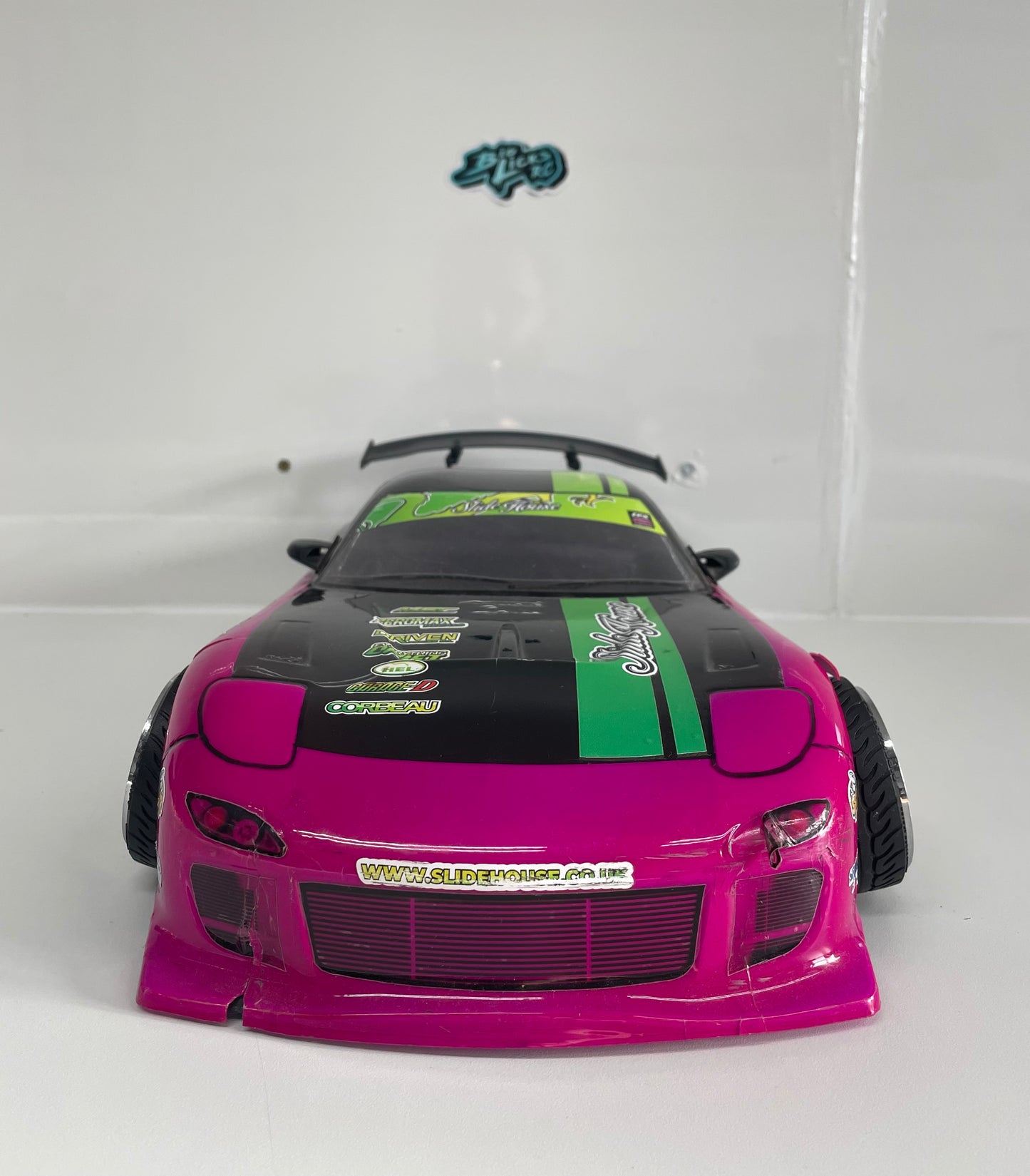 Mazda RX7 FD3S Slide House Bodyshell Pink Purple
