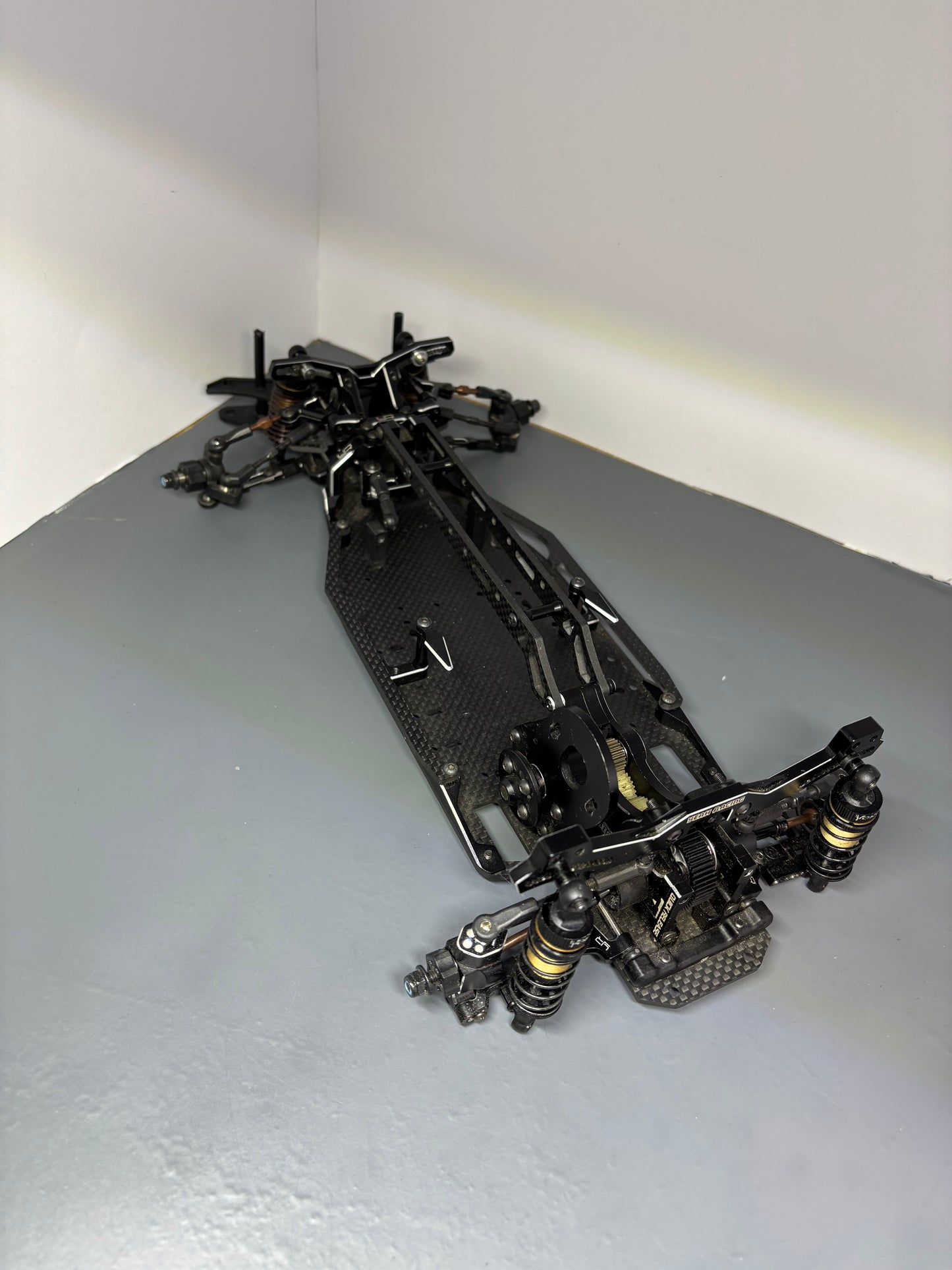 Yeah Racing Yokomo YD2S Alloy Carbon Upgraded Fully Hopped Up Drift Chassis RWD