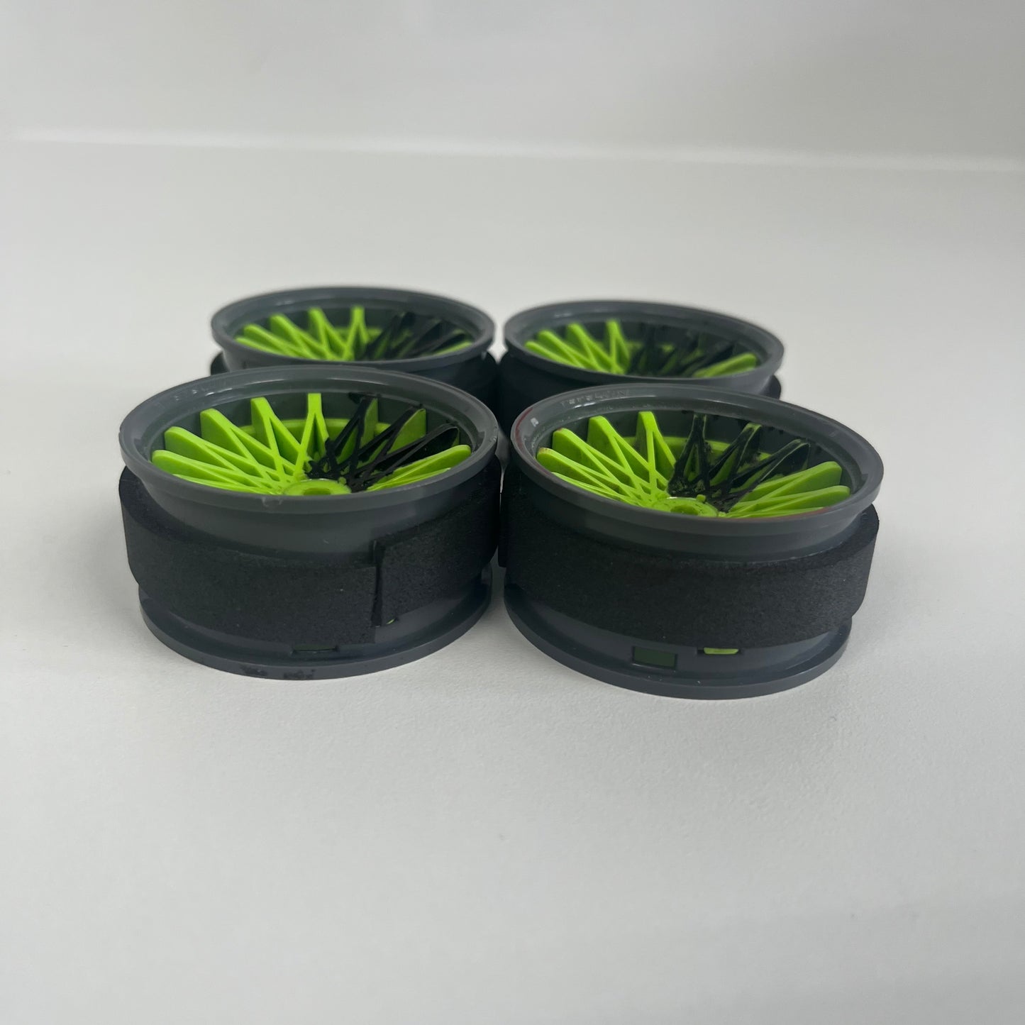 Tetsujin Wheels Adjustable Offset Grey Green