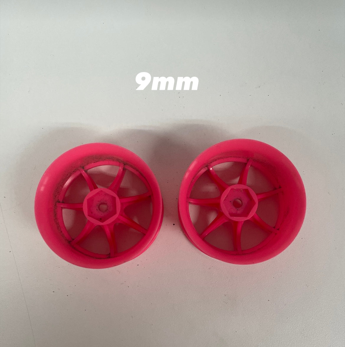 Topline? Pink Wheels Pair 9mm Offset