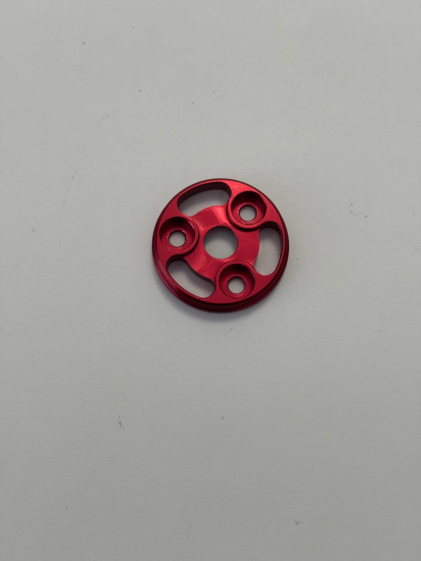 MST RMX 2.0 2.5 Red Alloy Spur Cover