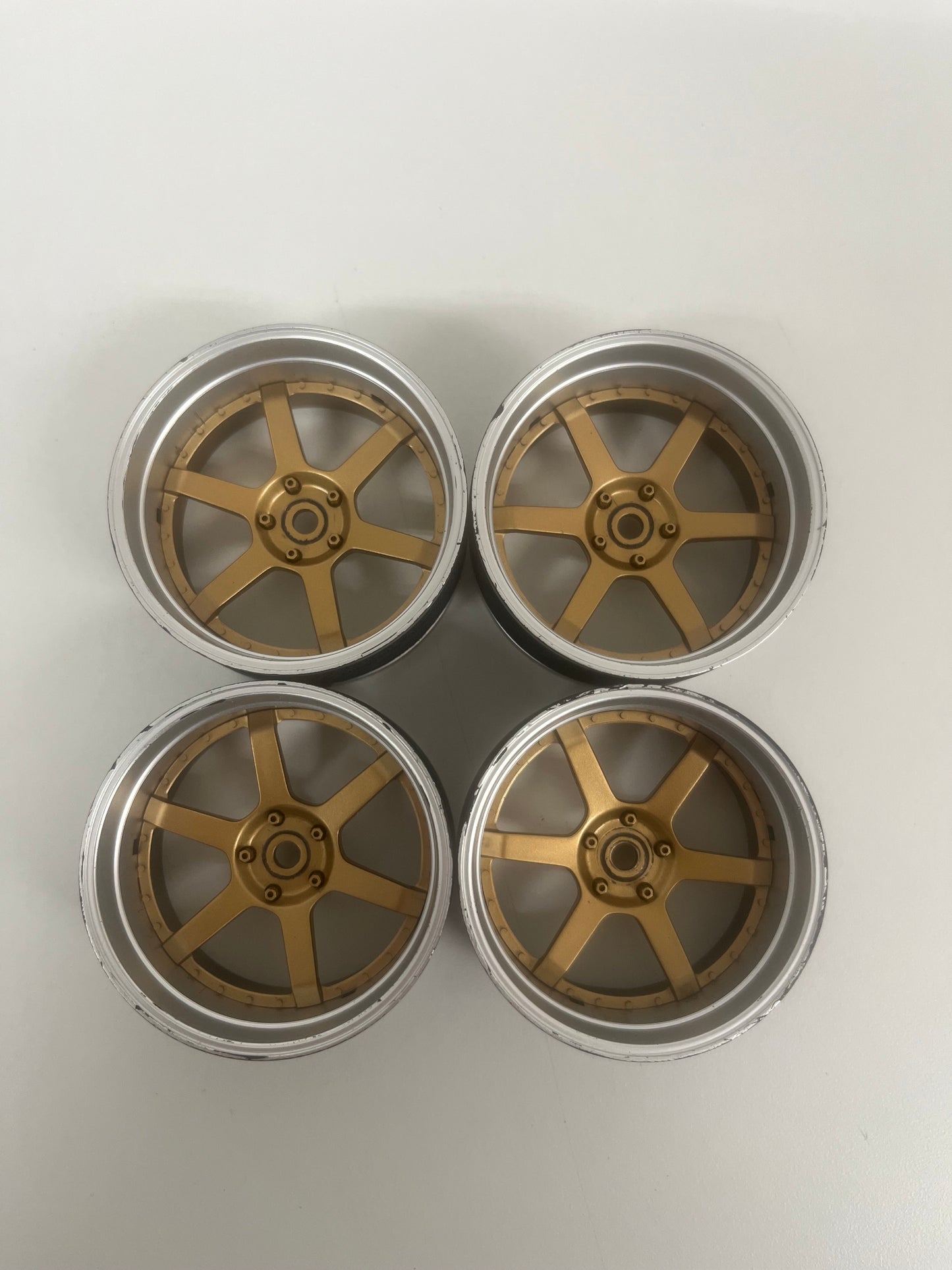 MST Wheels Gold Silver Adjustable Offset 3/5/7/9