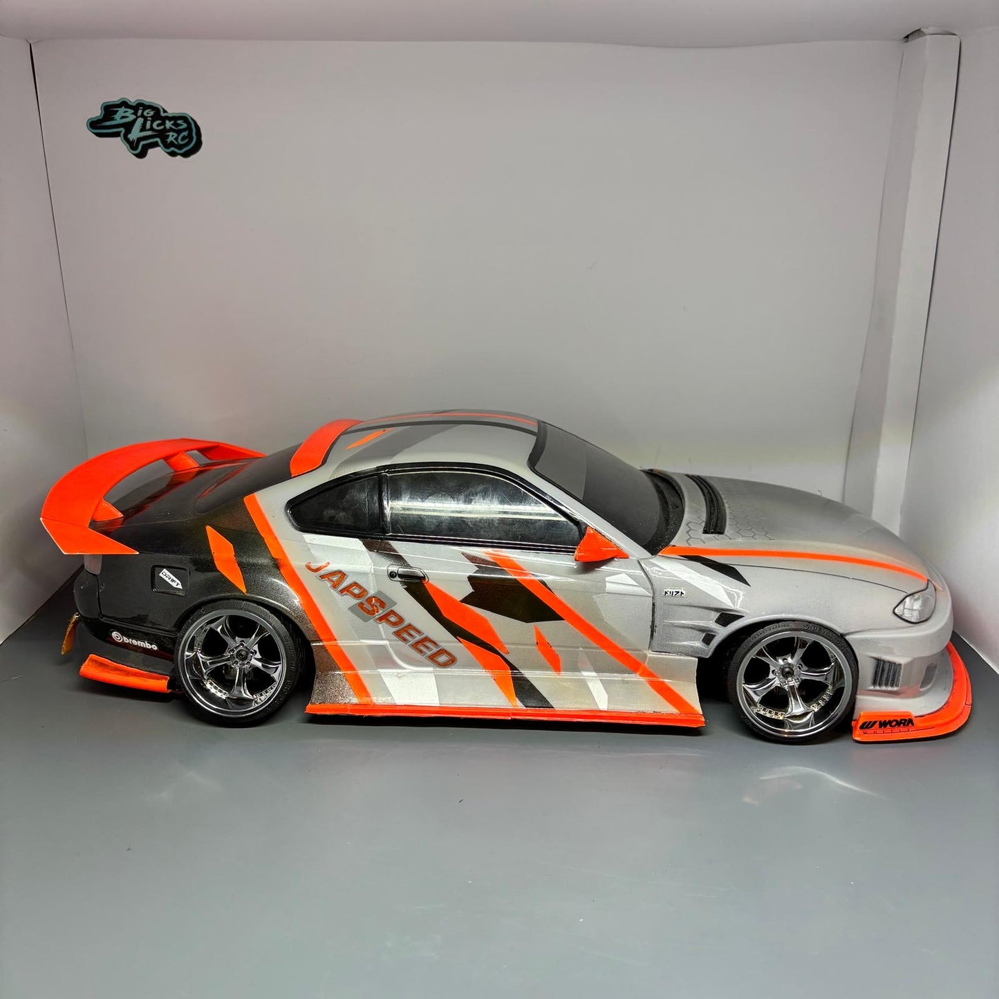 Addiction Nissan S15 Sylvia Bodyshell Origin Labo 326Power Wing Japspeed
