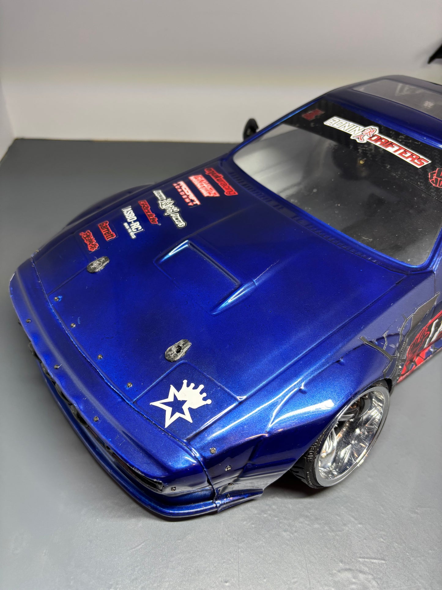 Mazda RX7 FC Bodyshell Asbo RC Livery