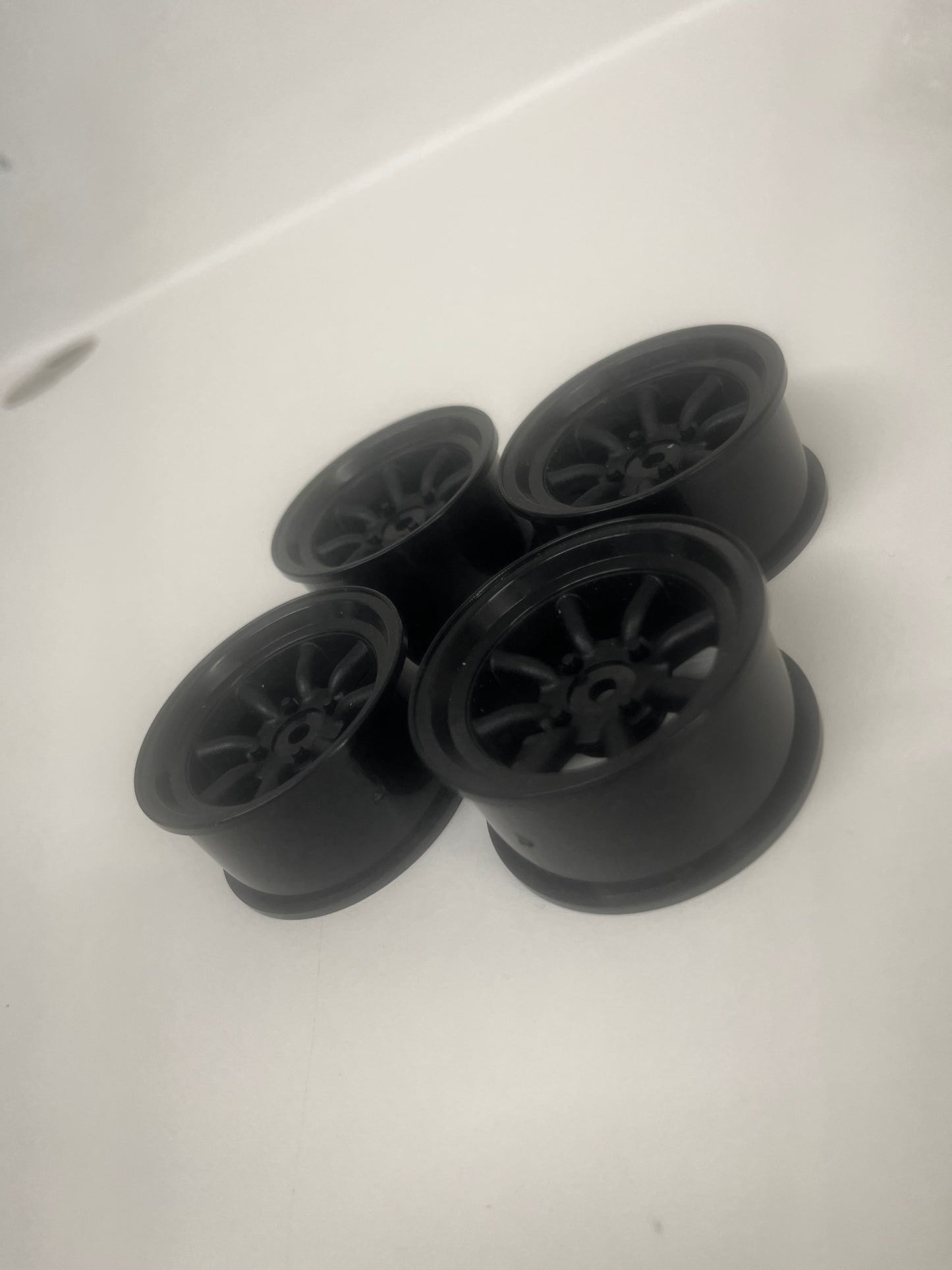 RS Wantanabe Black Wheels Mini Lite Style Offset 5