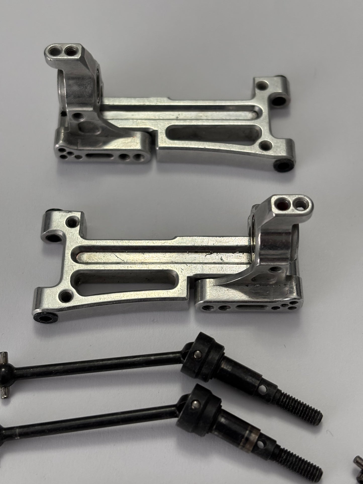 Wrap Up Next Rear Alloy Arms Silver FRD MRD YD2