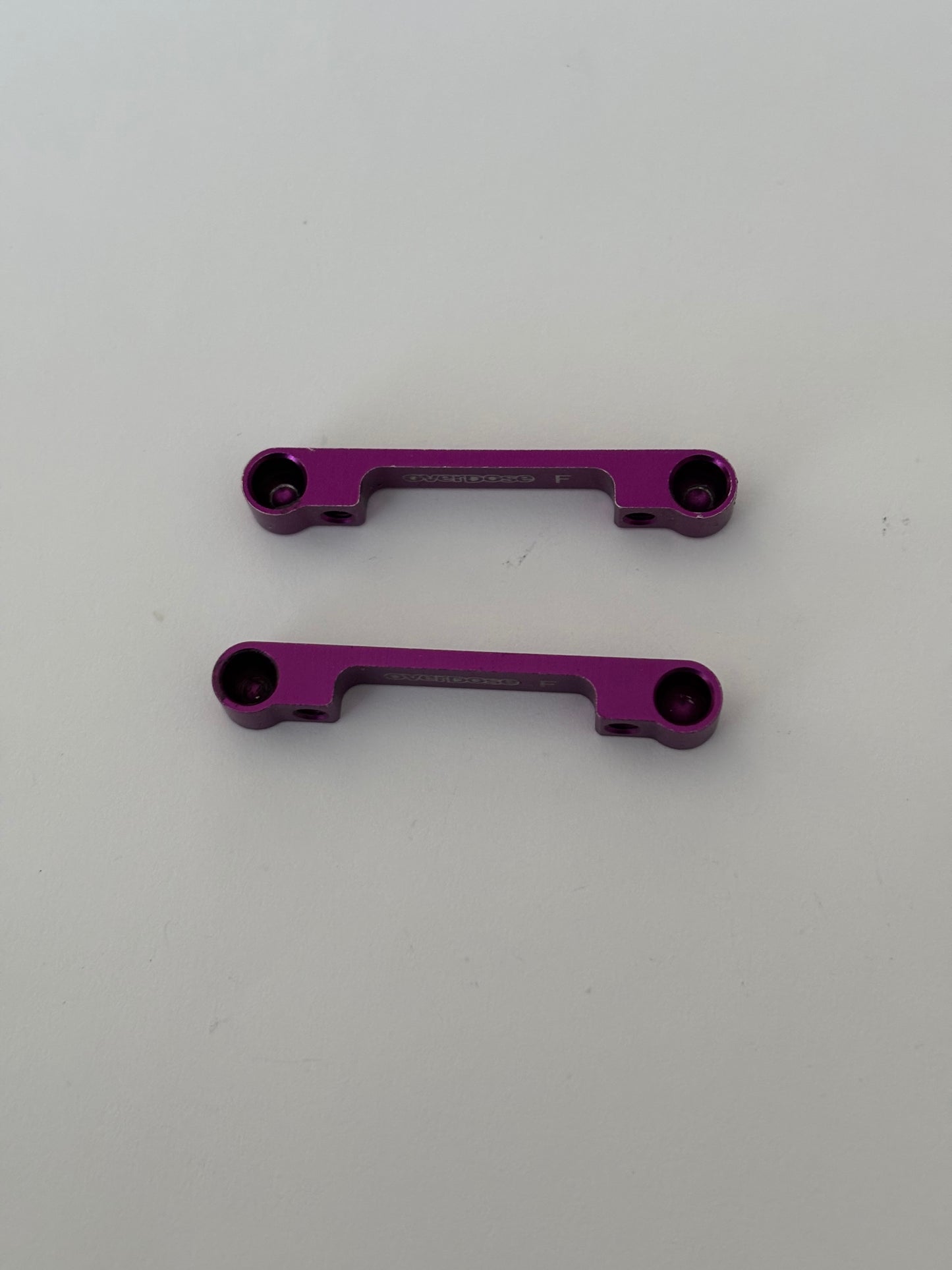 Overdose Purple F Front Suspension Mounts x2
