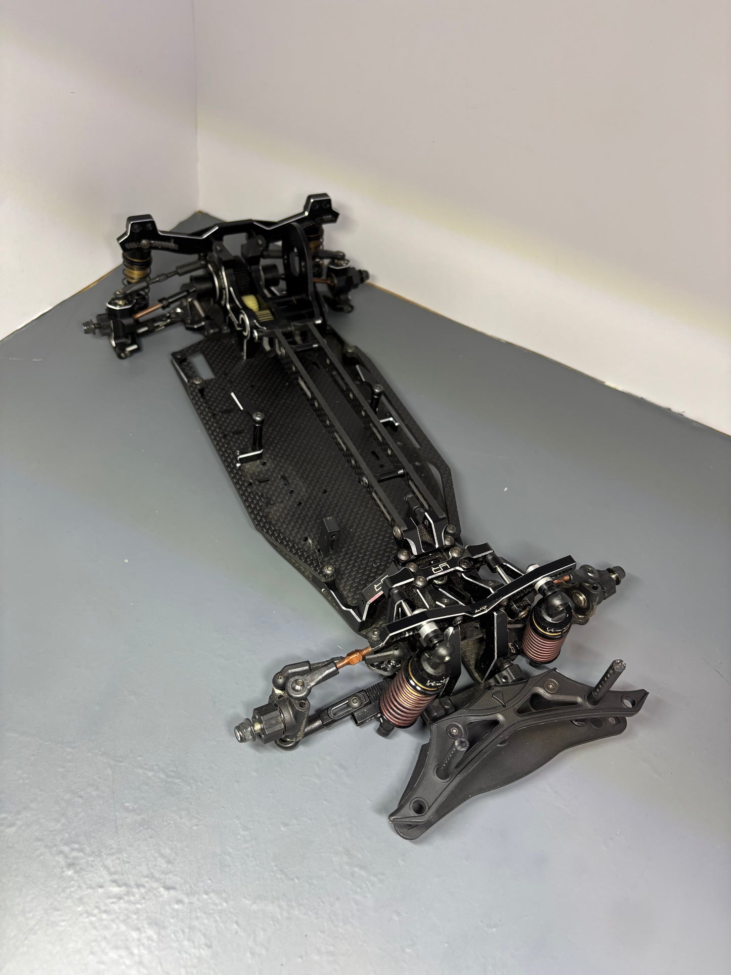 Yeah Racing Yokomo YD2S Alloy Carbon Upgraded Fully Hopped Up Drift Chassis RWD