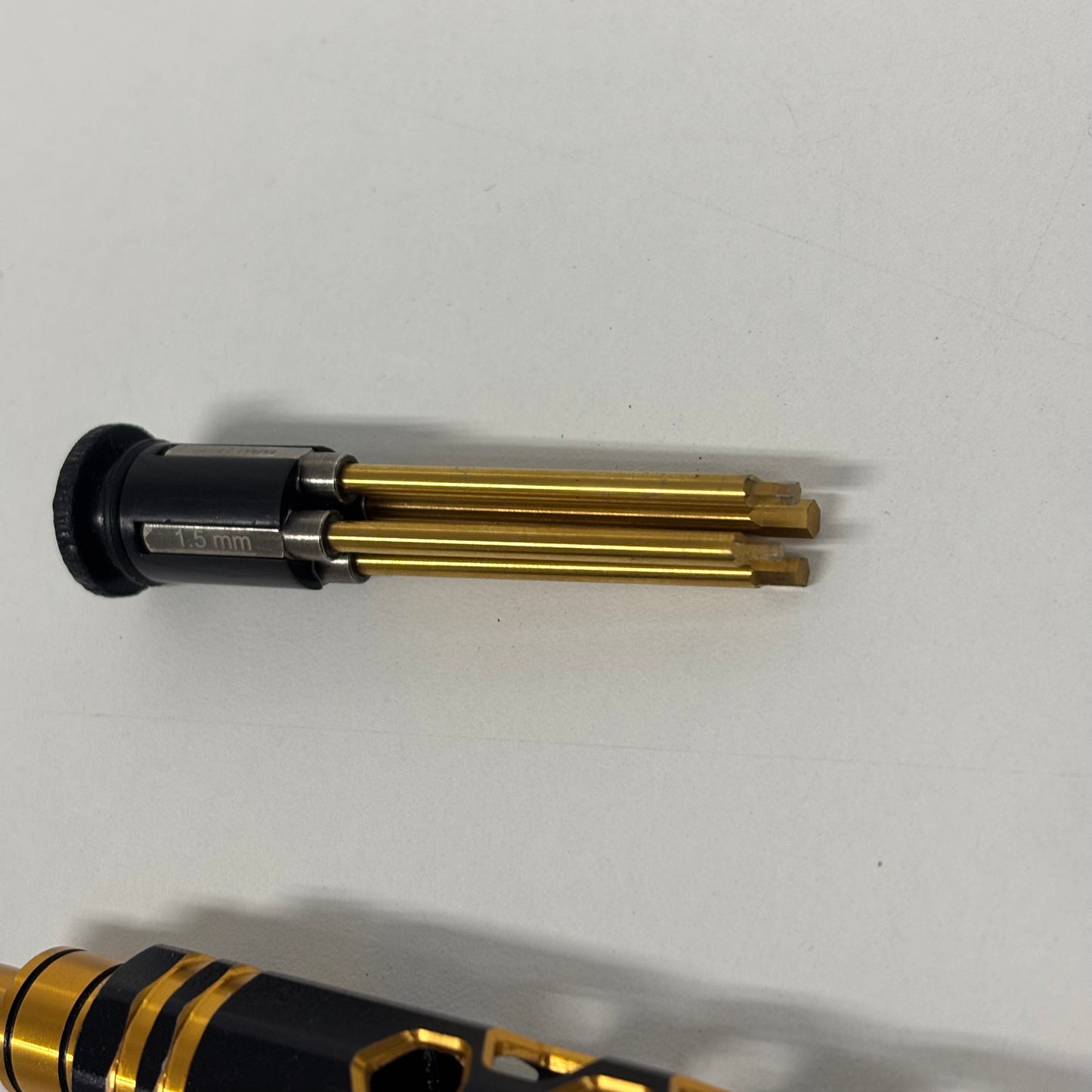 Honeycomb Alloy Gold Black Tool Set 1.5-3 Allen