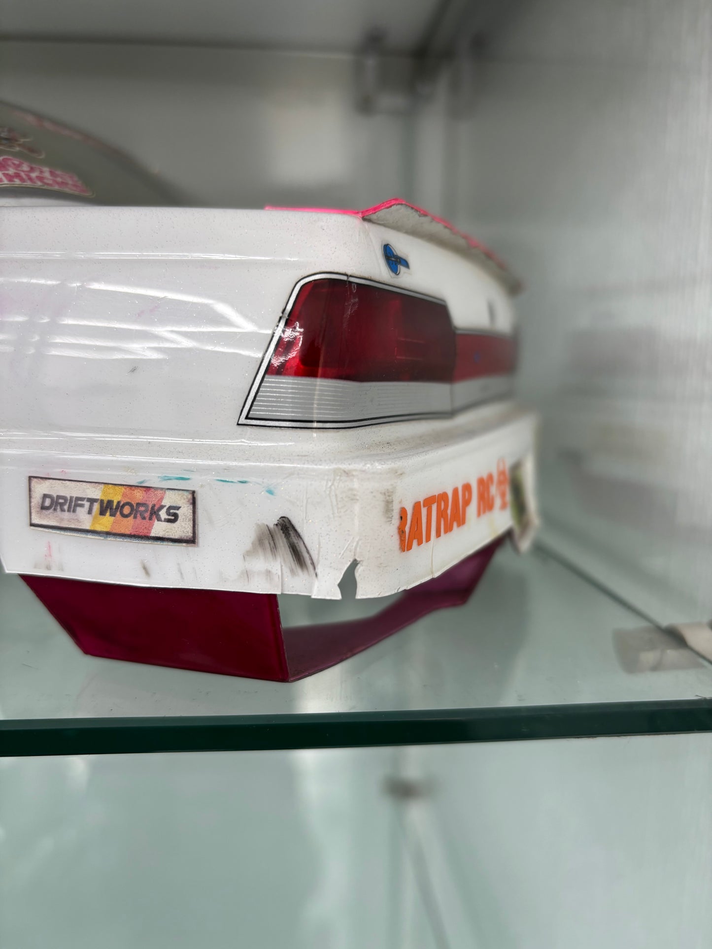Yokomo Nissan Laurel Pink Camo Bodyshell