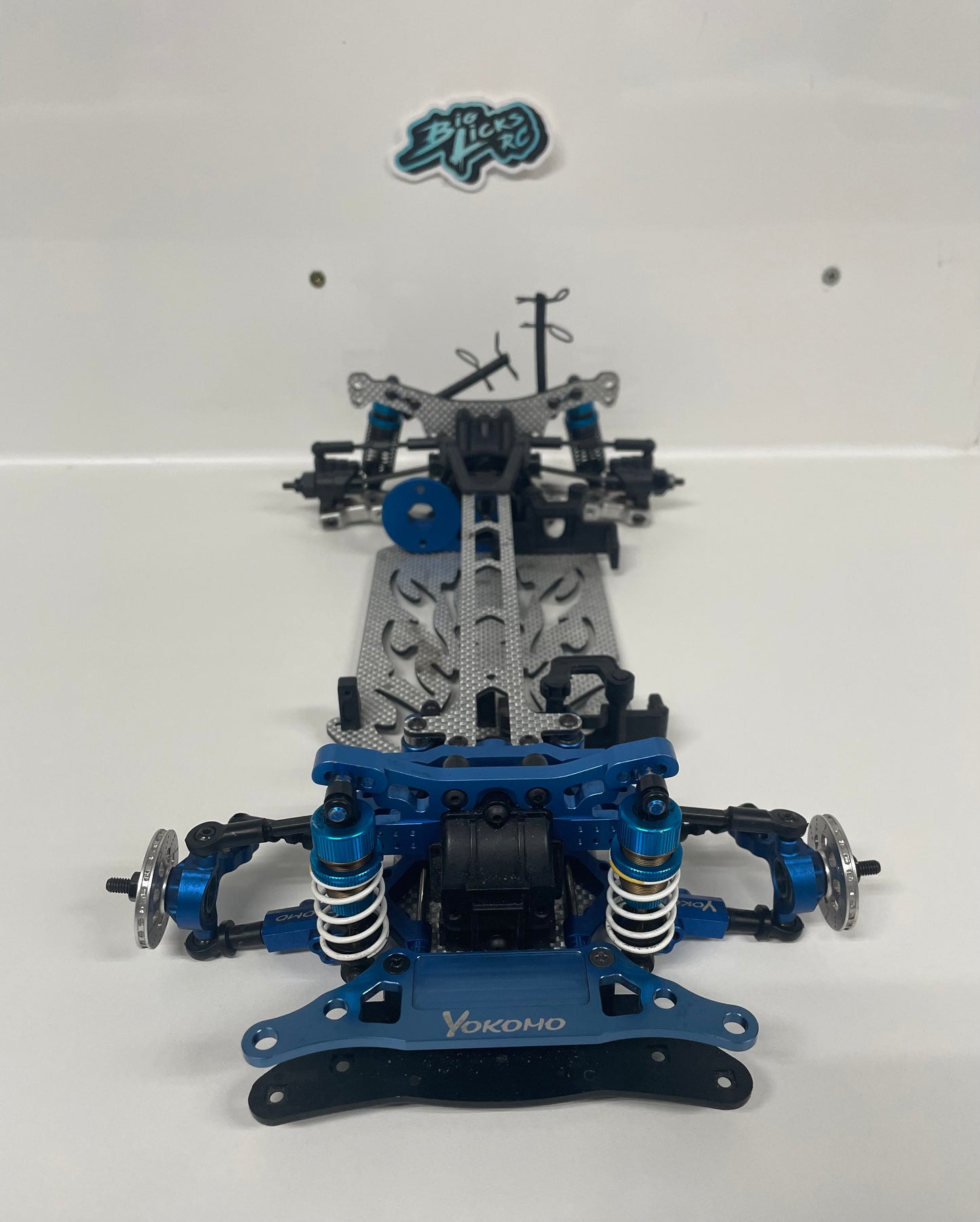Yokomo DPR SSG Carbon Alloy Blue Drift Chassis RWD