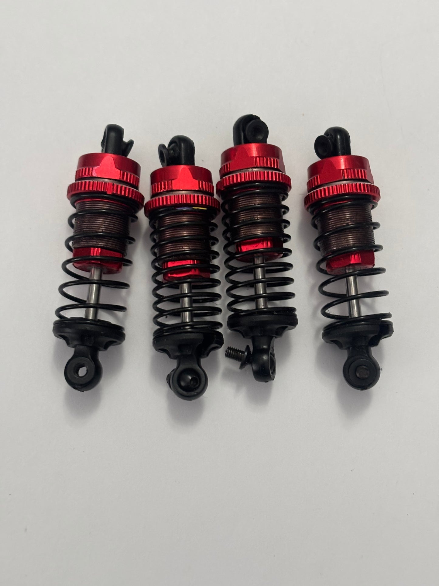 Yeah Racing Big Bore Shocks Red Alloy