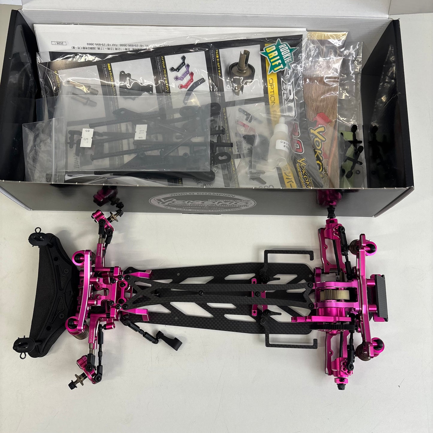 Yokomo SD3.0 Pink RWD Boxed Brand New Built