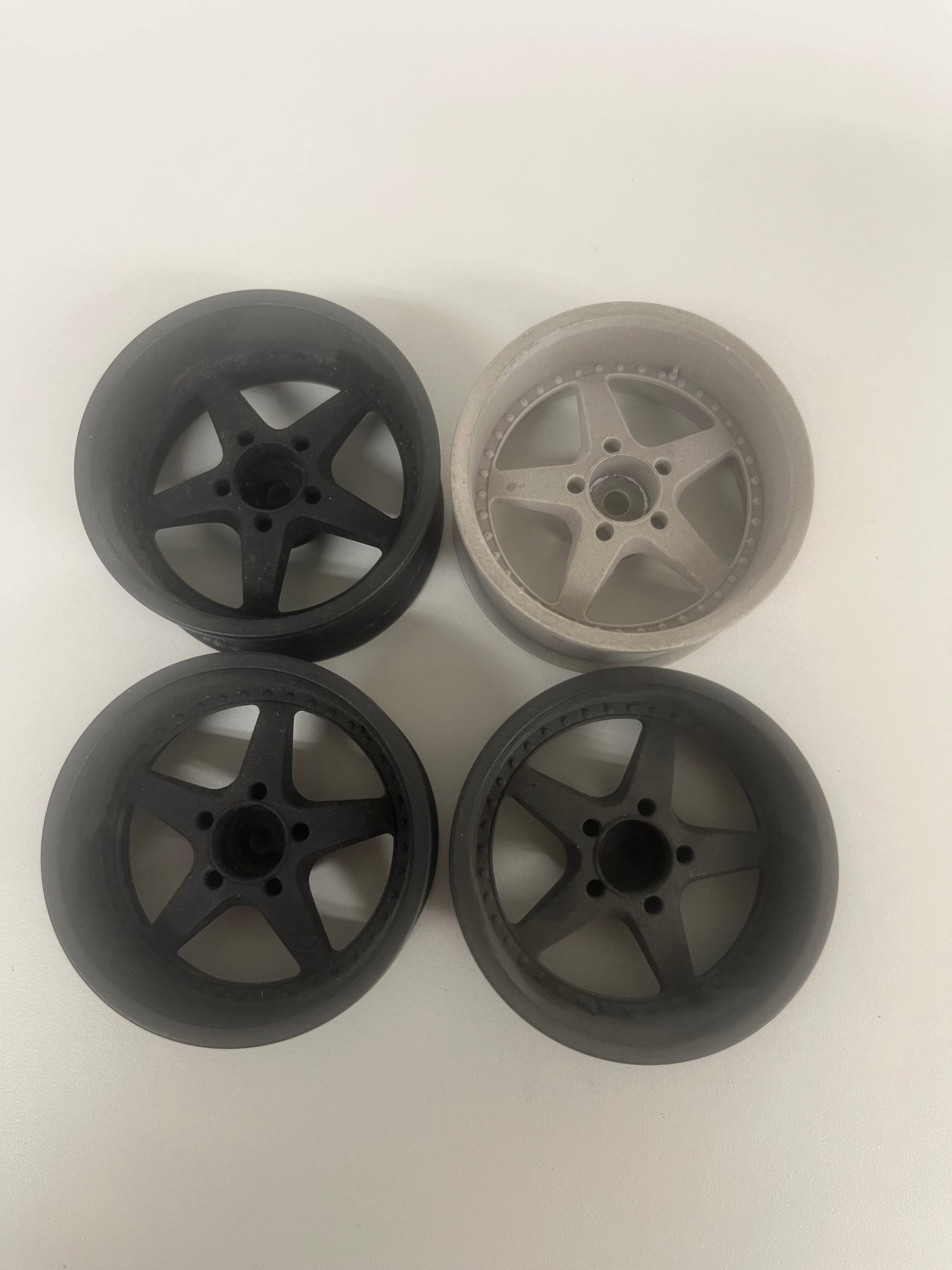 Mikuni Work Equip Wheels Offset Ready For Painting/Missile