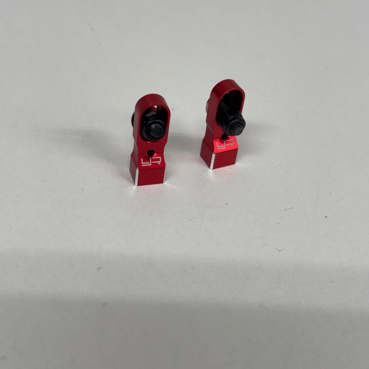 Yeah Racing Red Alloy Servo Mounts
