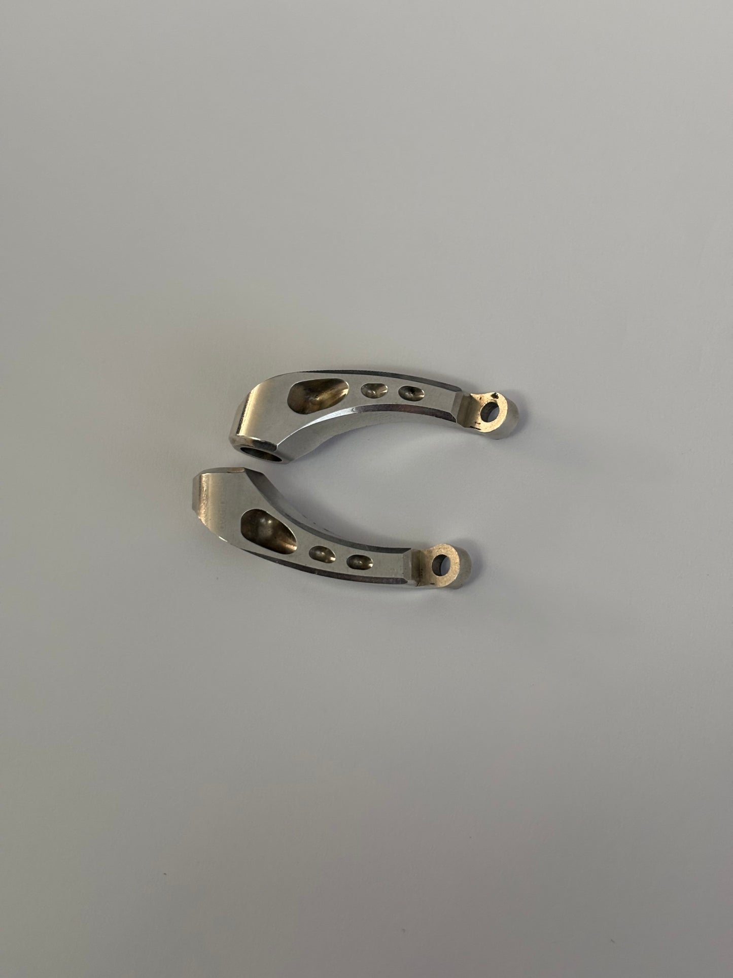 Overdose Galm Rear Chassis Braces Polished OD2433