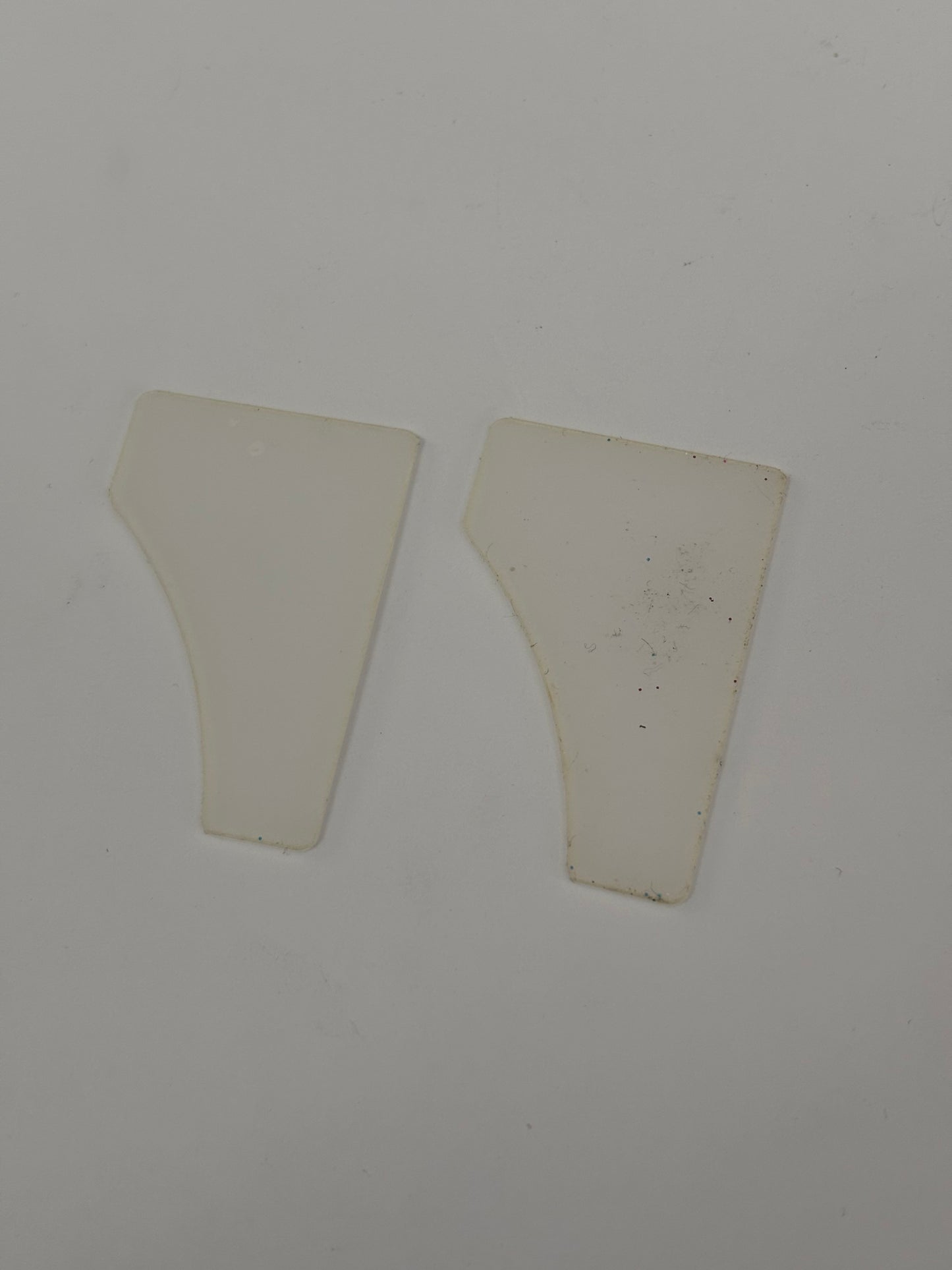 Spoiler End Plates Lexan Clear