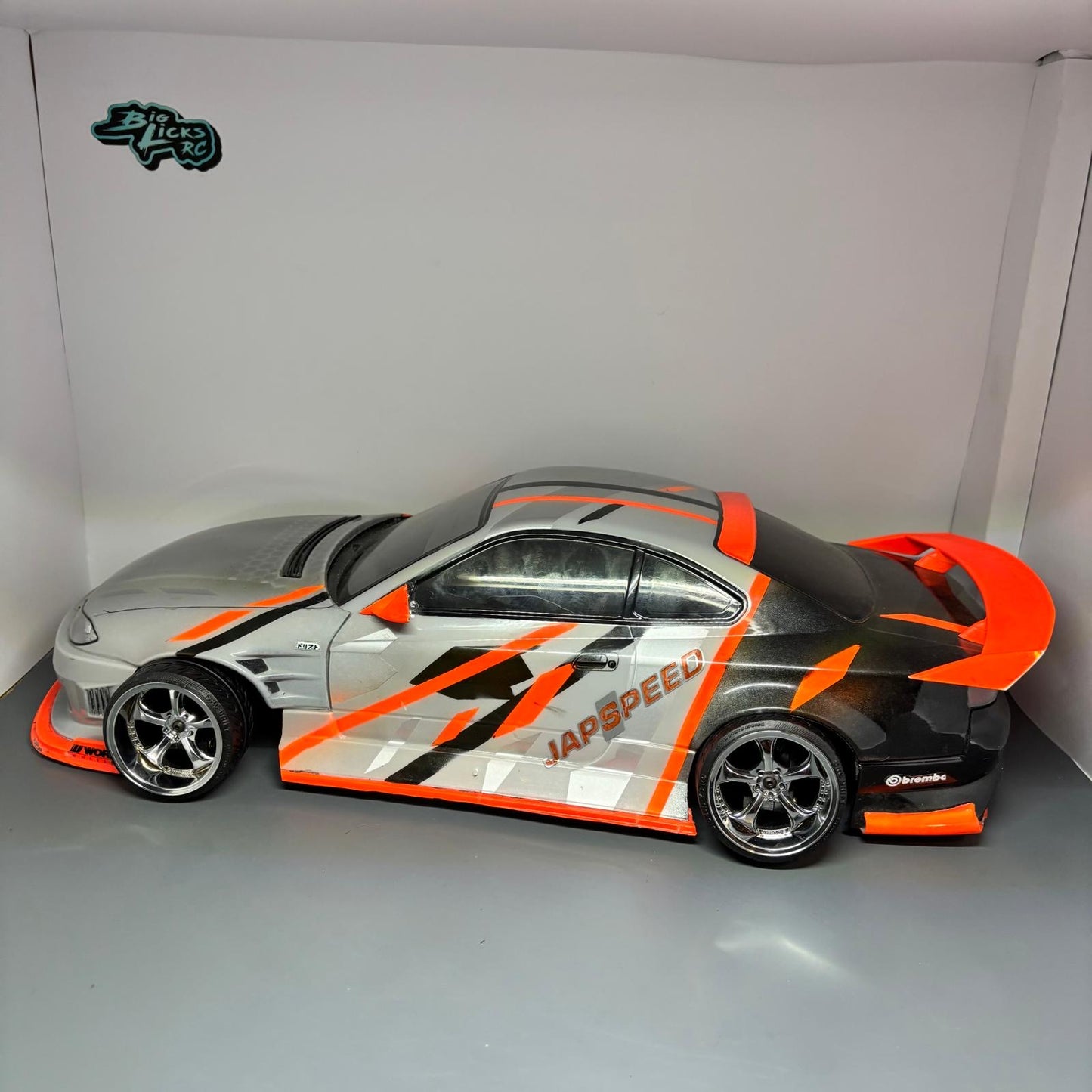 Addiction Nissan S15 Sylvia Bodyshell Origin Labo 326Power Wing Japspeed