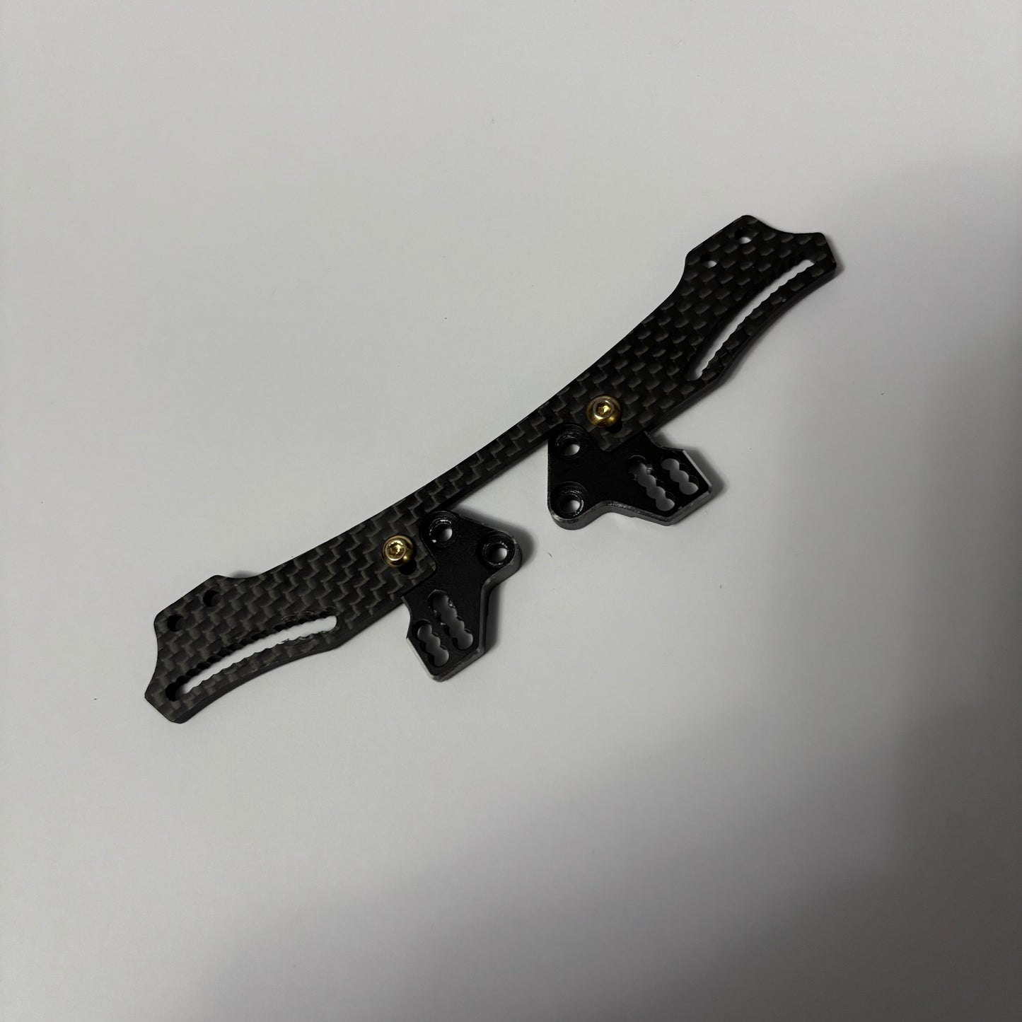 Yeah Racing Suspension Mount Rear Carbon Alloy Black