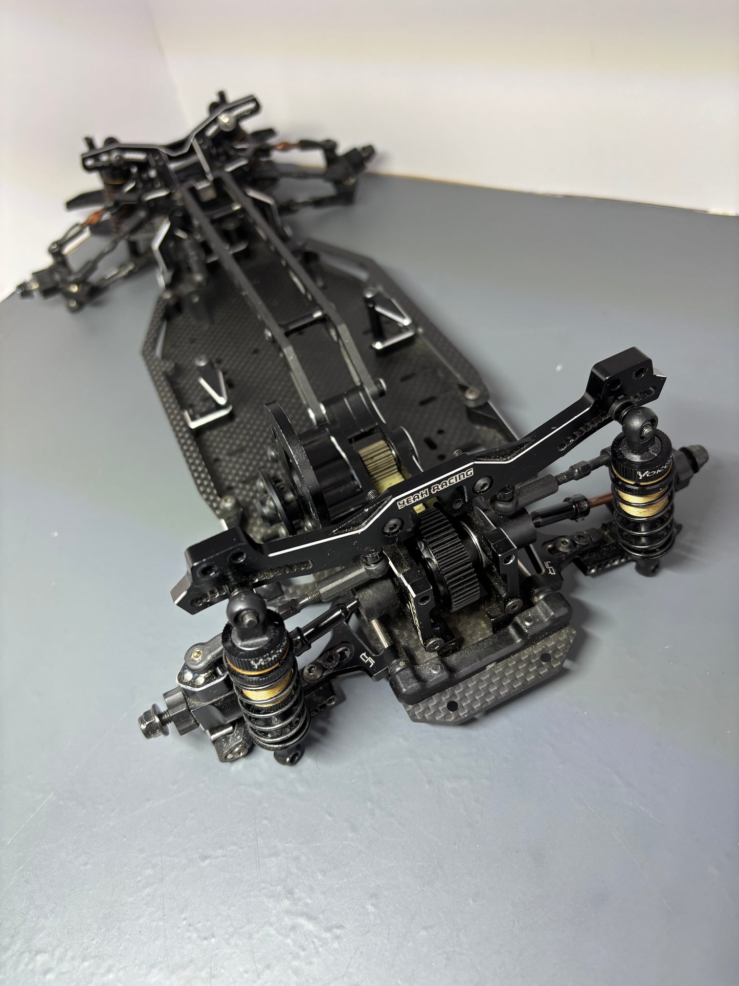 Yeah Racing Yokomo YD2S Alloy Carbon Upgraded Fully Hopped Up Drift Chassis RWD