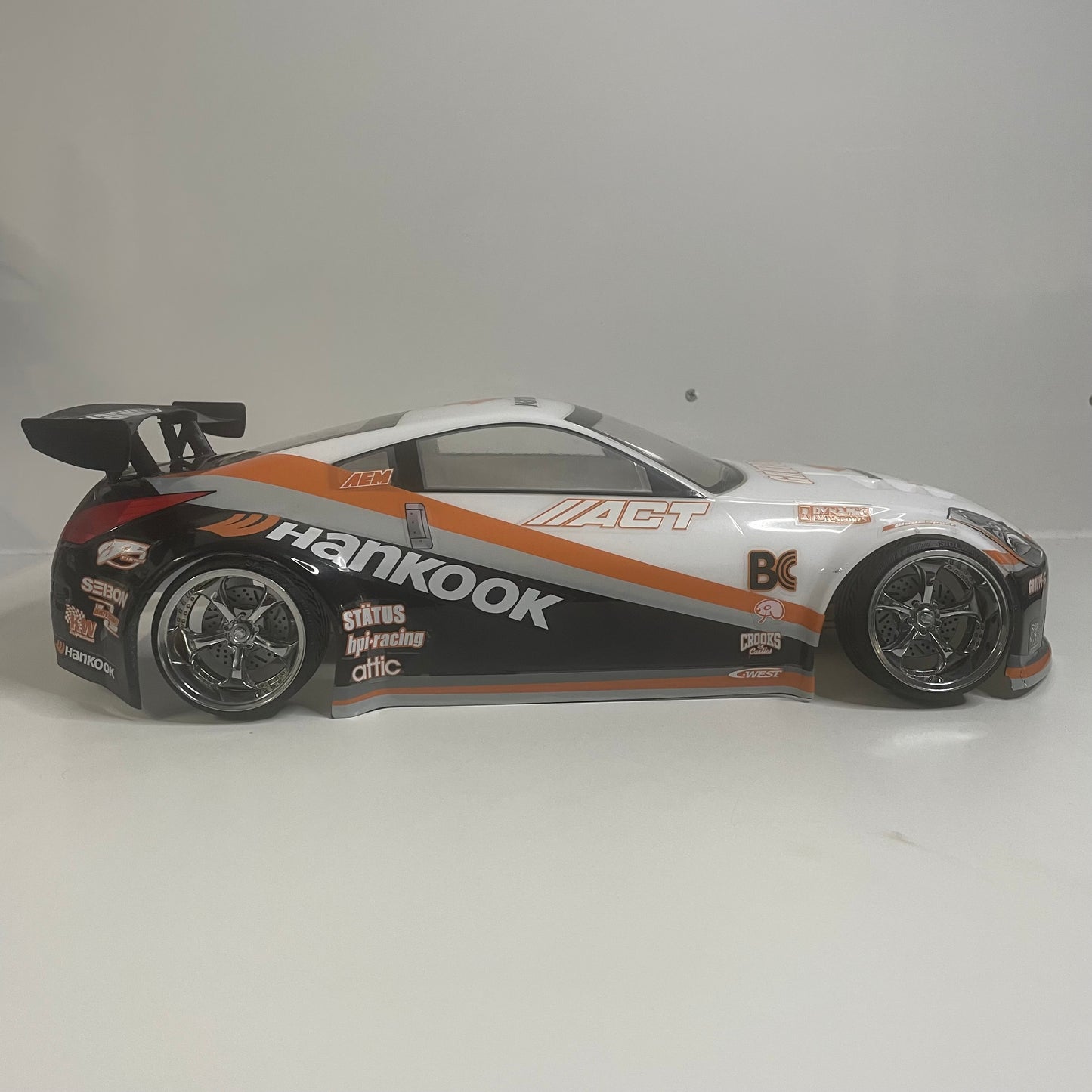 HPI Nissan 350z Bodyshell Hankook Livery