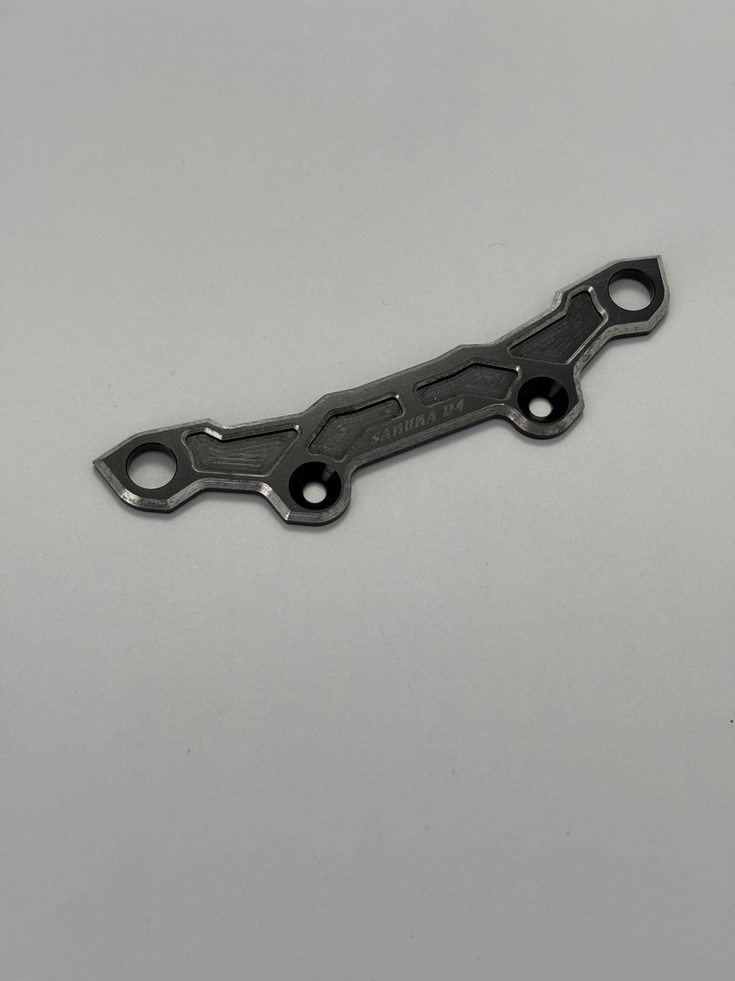 3Racing Sakura D4 Black Alloy Upper Bumper