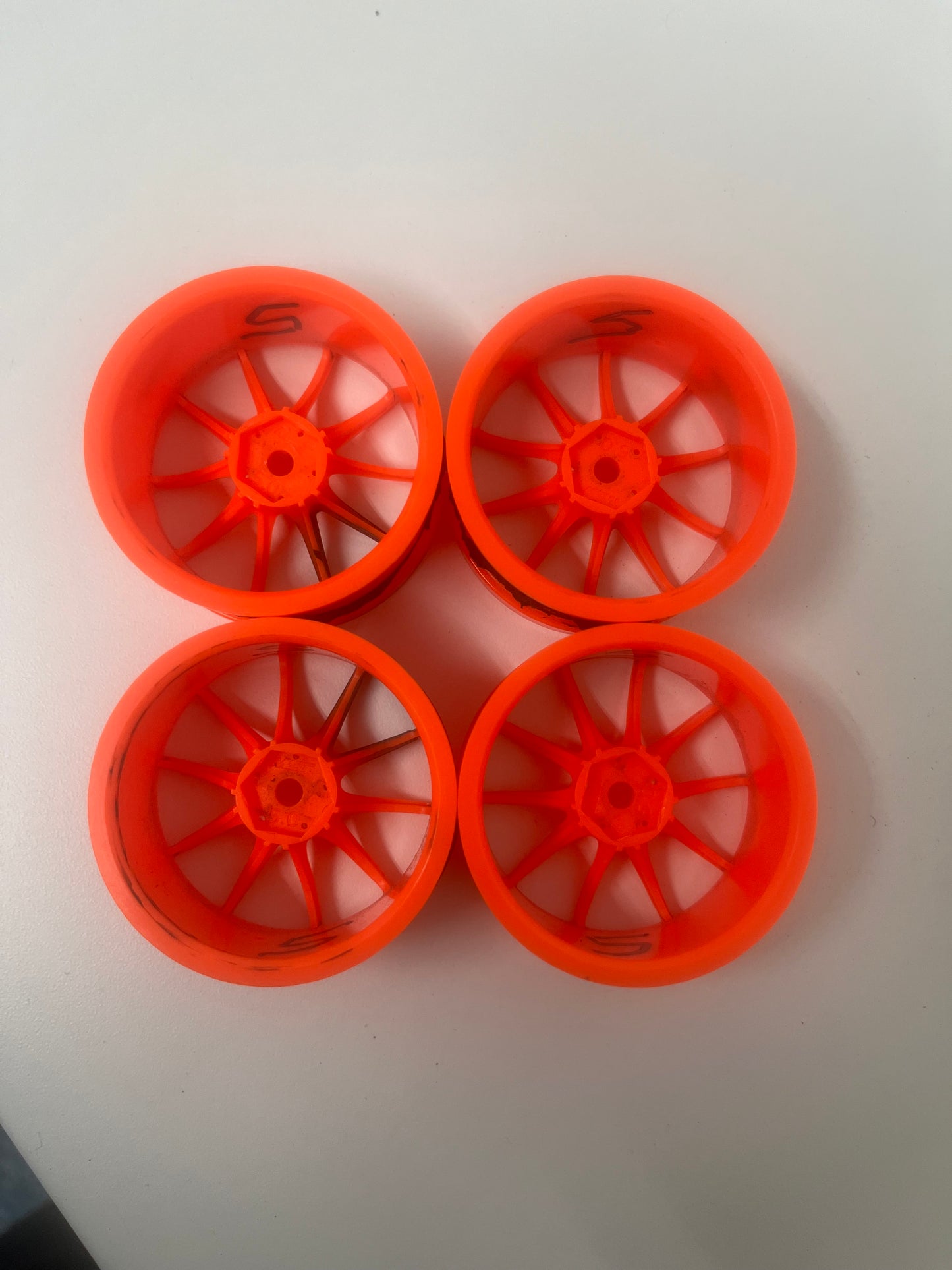 MST Orange Wheels Offset 5