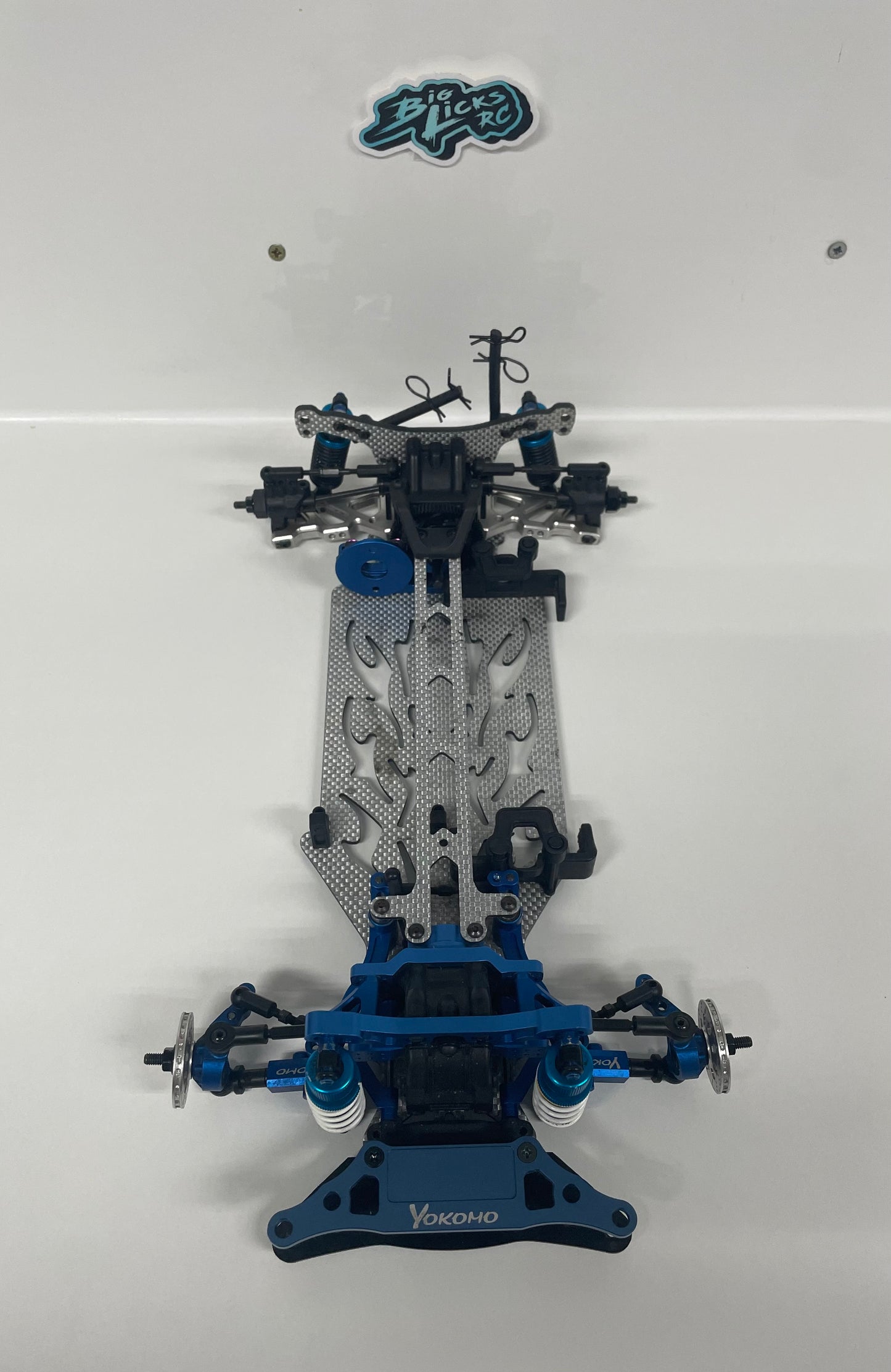 Yokomo DPR SSG Carbon Alloy Blue Drift Chassis RWD