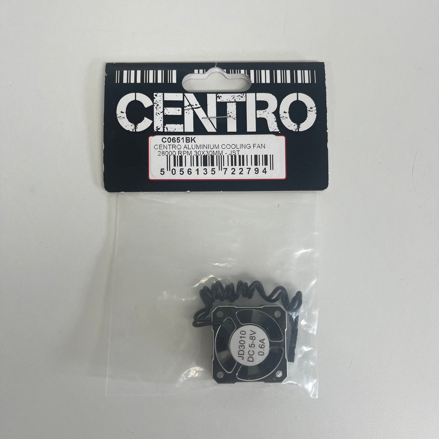 Centre Black Alloy Fan 30x30mm ESC Motor