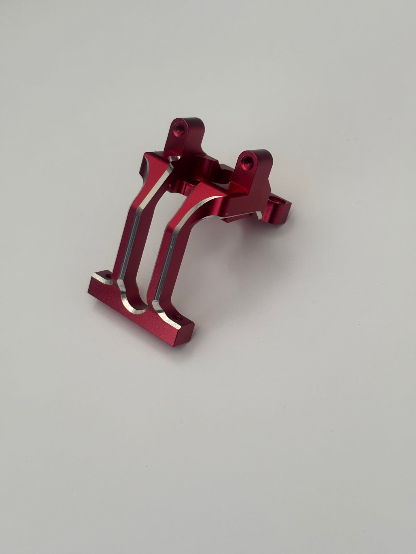 Yokomo MC1 RDX YD2 Slide Rack Bulkhead Red Alloy