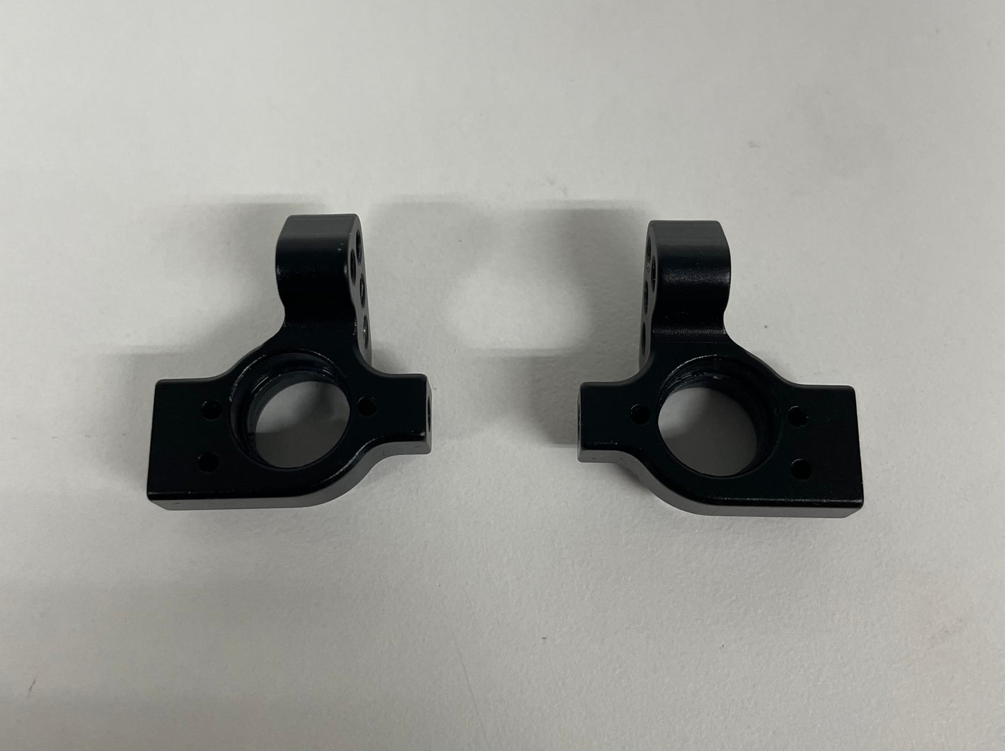 Yeah Racing Alloy Front Hubs Knuckles Black